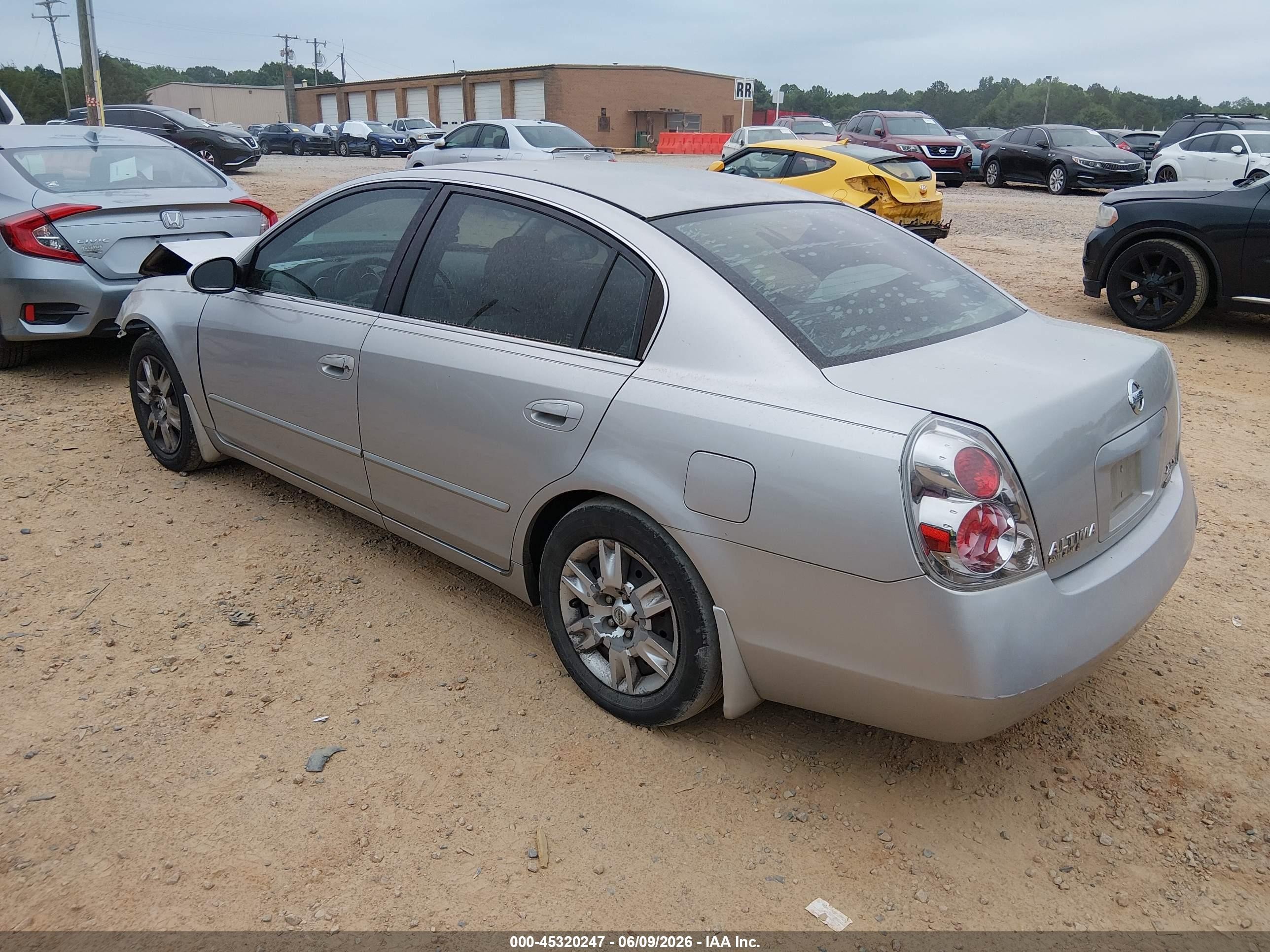 2006 Nissan Altima 2.5 S Silver vin: 1N4AL11D76N396898