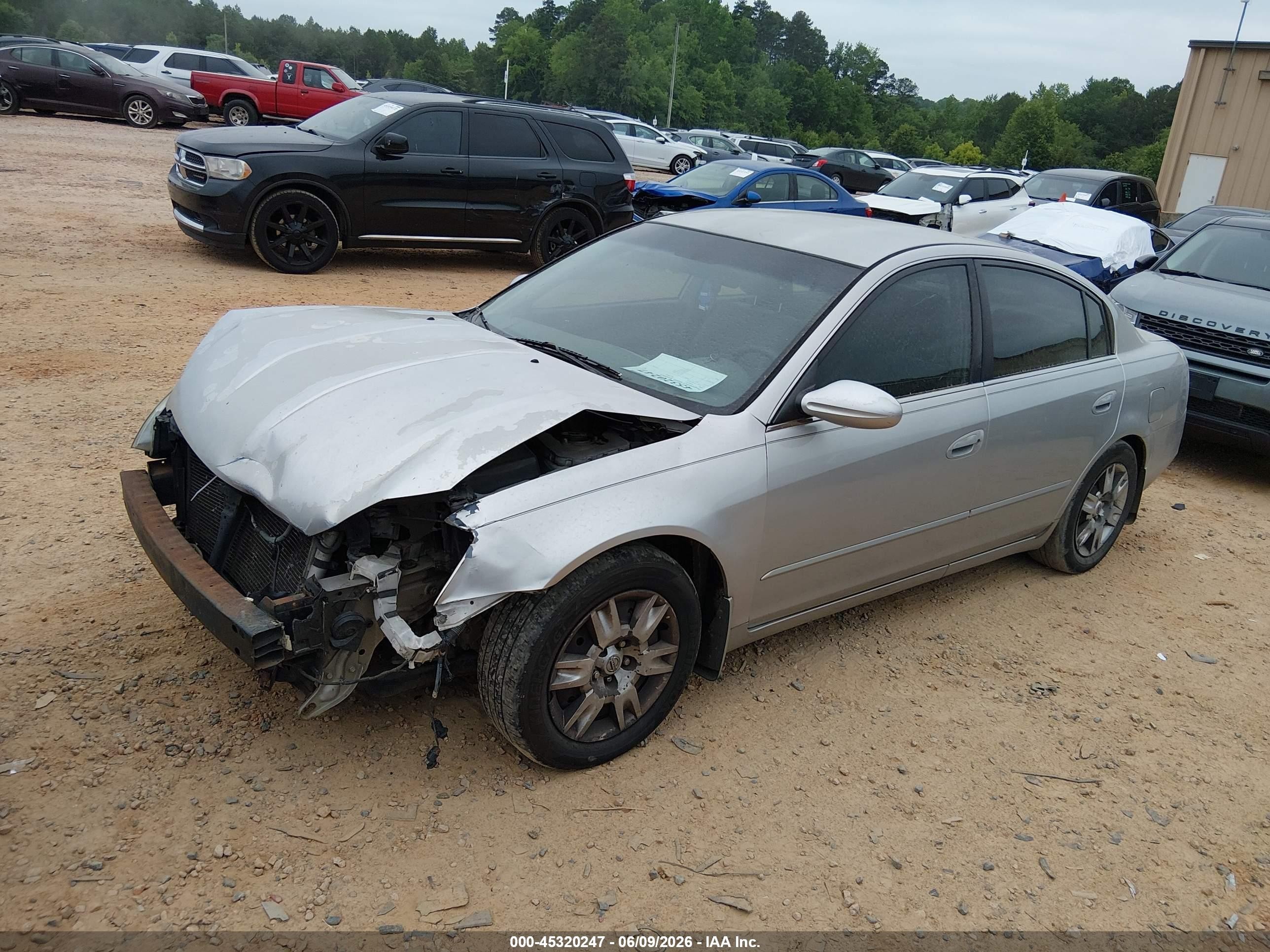 2006 Nissan Altima 2.5 S Silver vin: 1N4AL11D76N396898