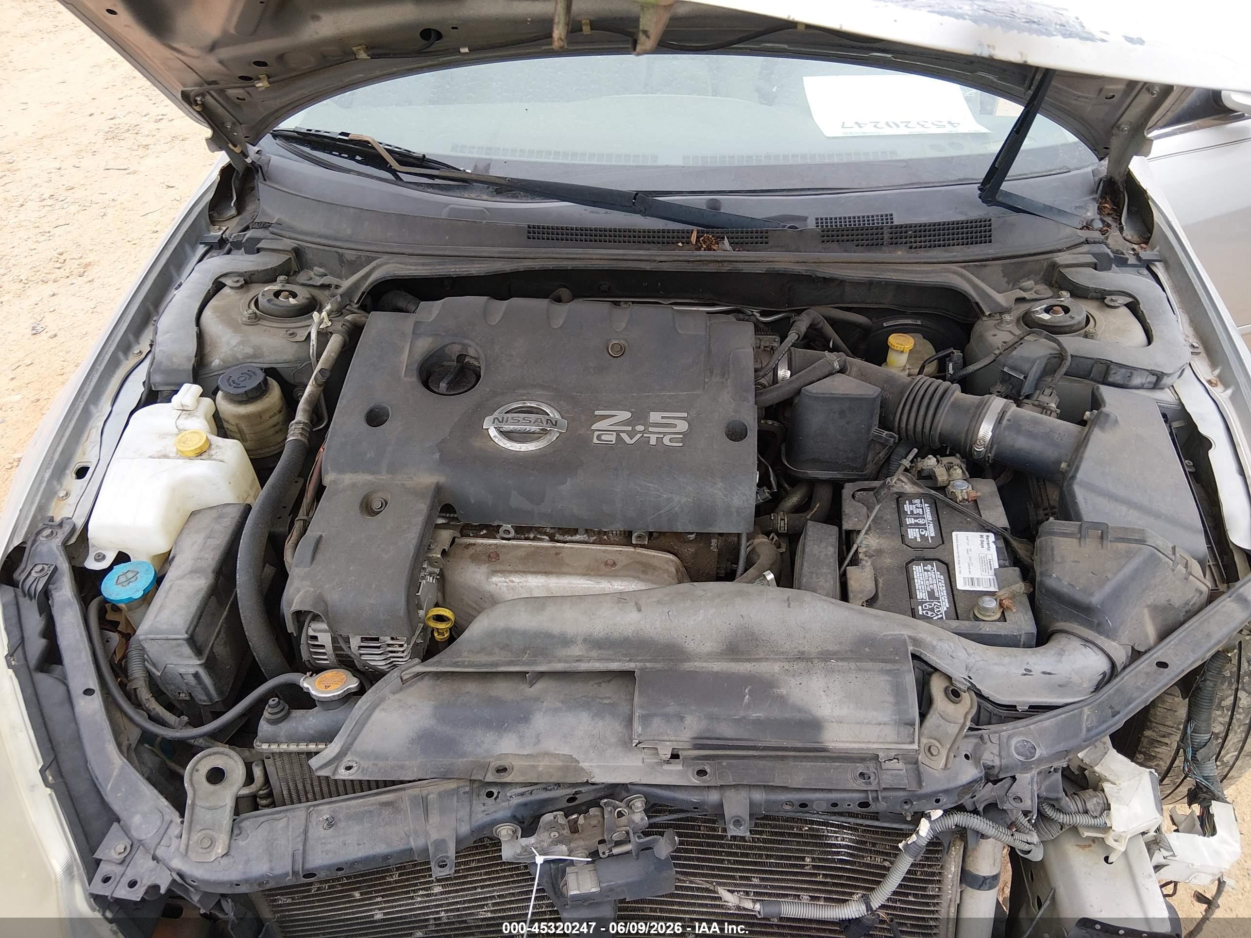 2006 Nissan Altima 2.5 S Silver vin: 1N4AL11D76N396898