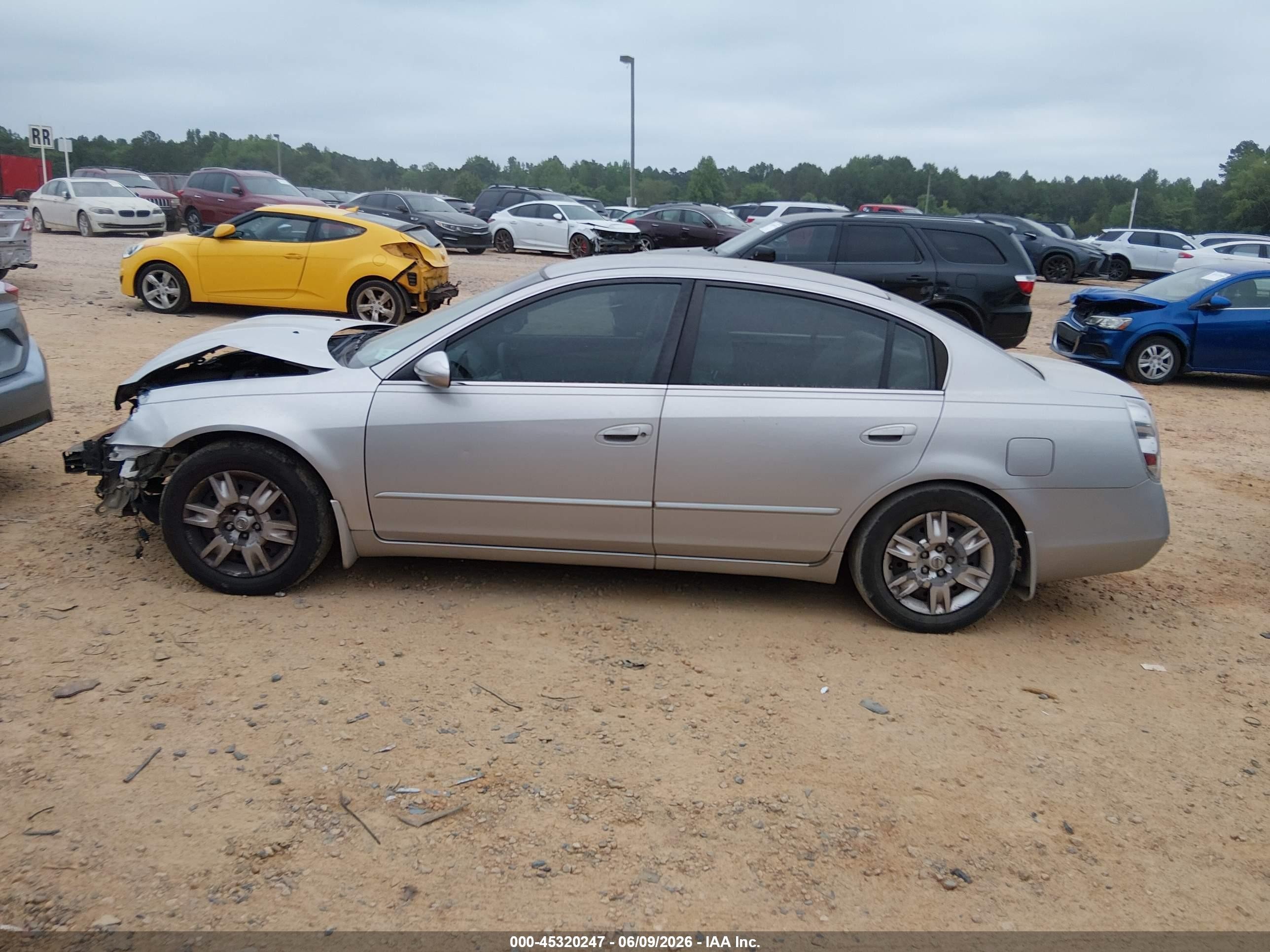 2006 Nissan Altima 2.5 S Silver vin: 1N4AL11D76N396898