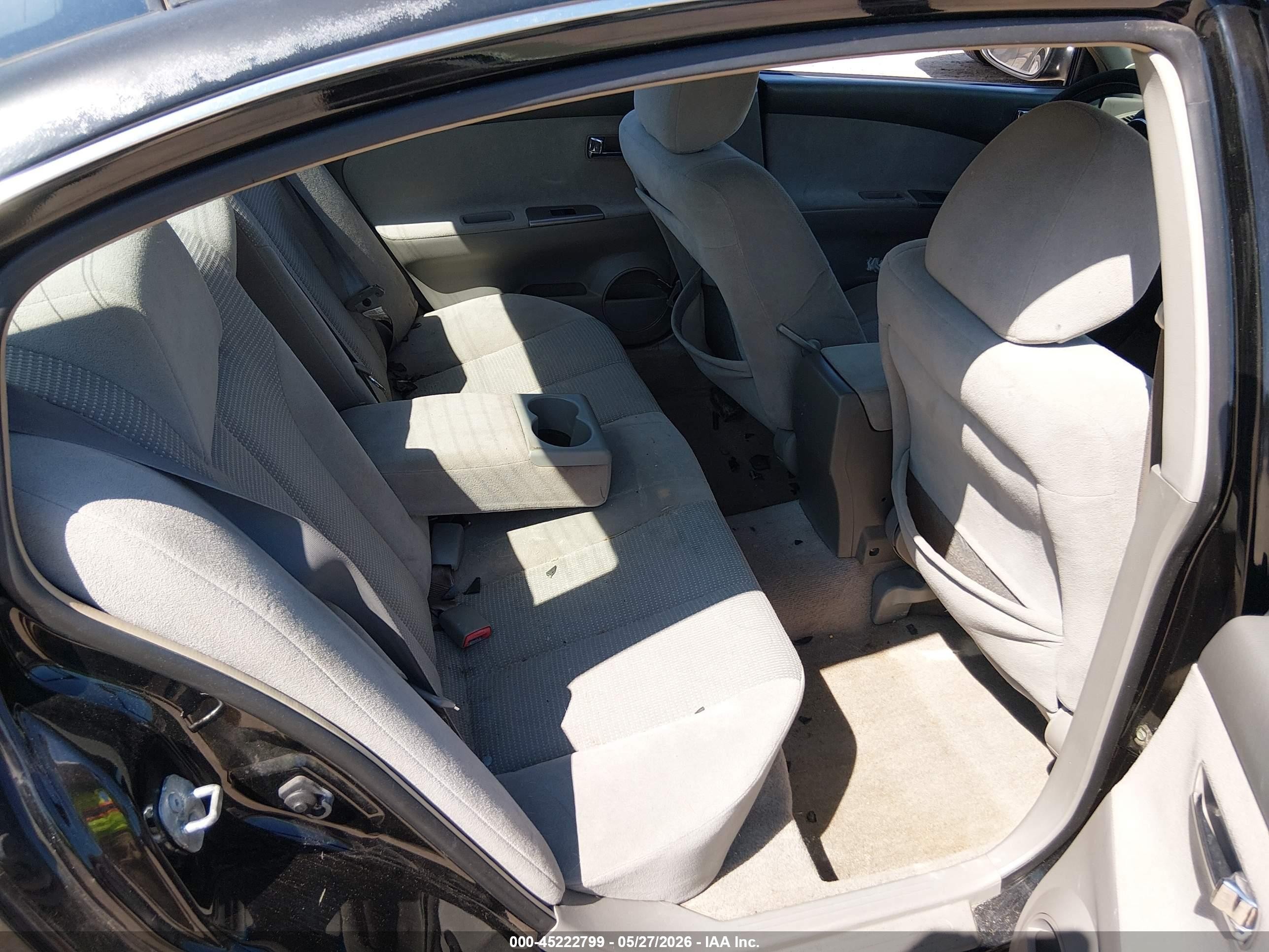 2006 Nissan Altima 2.5 S Black vin: 1N4AL11D76N427938
