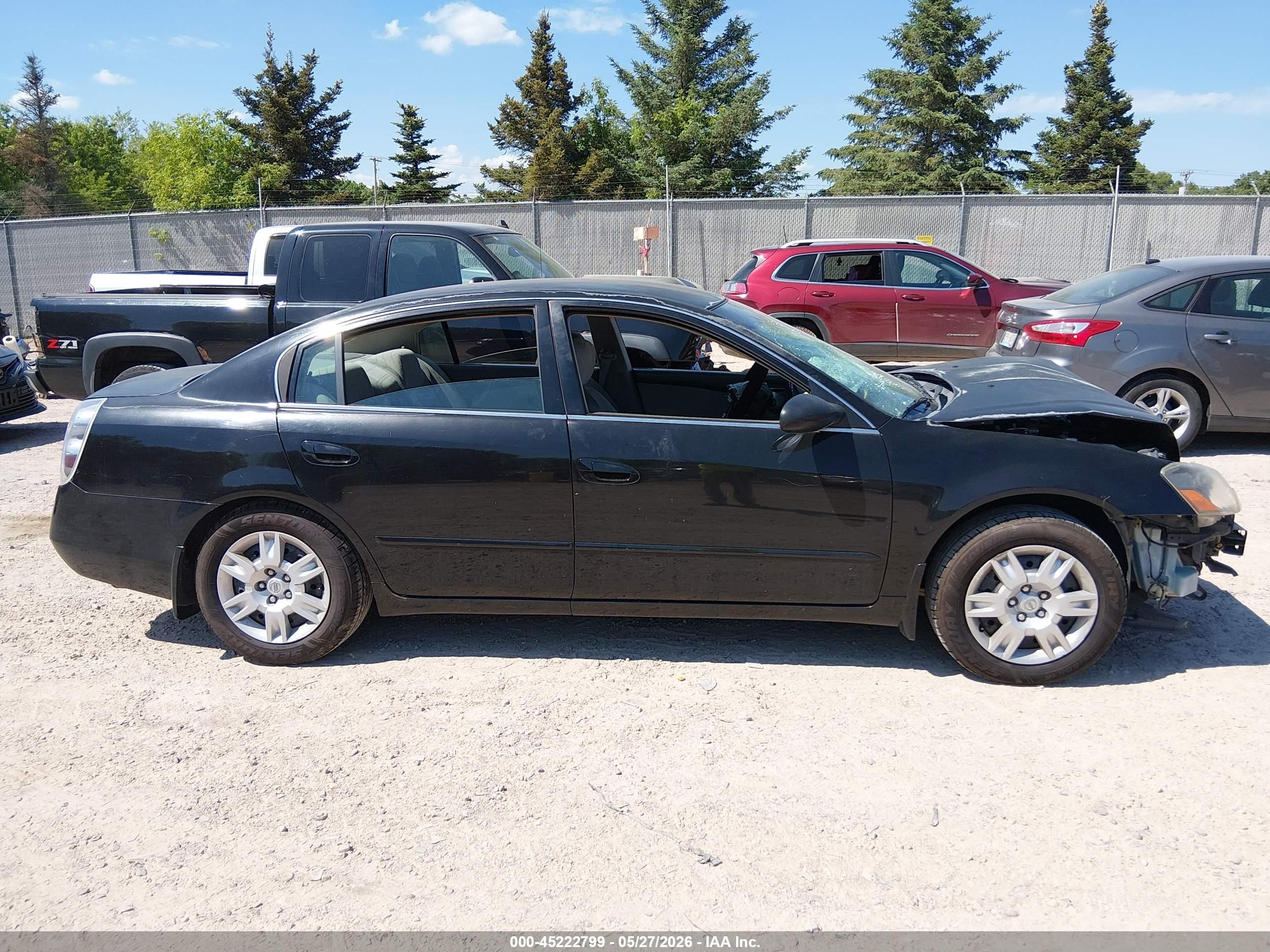 2006 Nissan Altima 2.5 S Black vin: 1N4AL11D76N427938