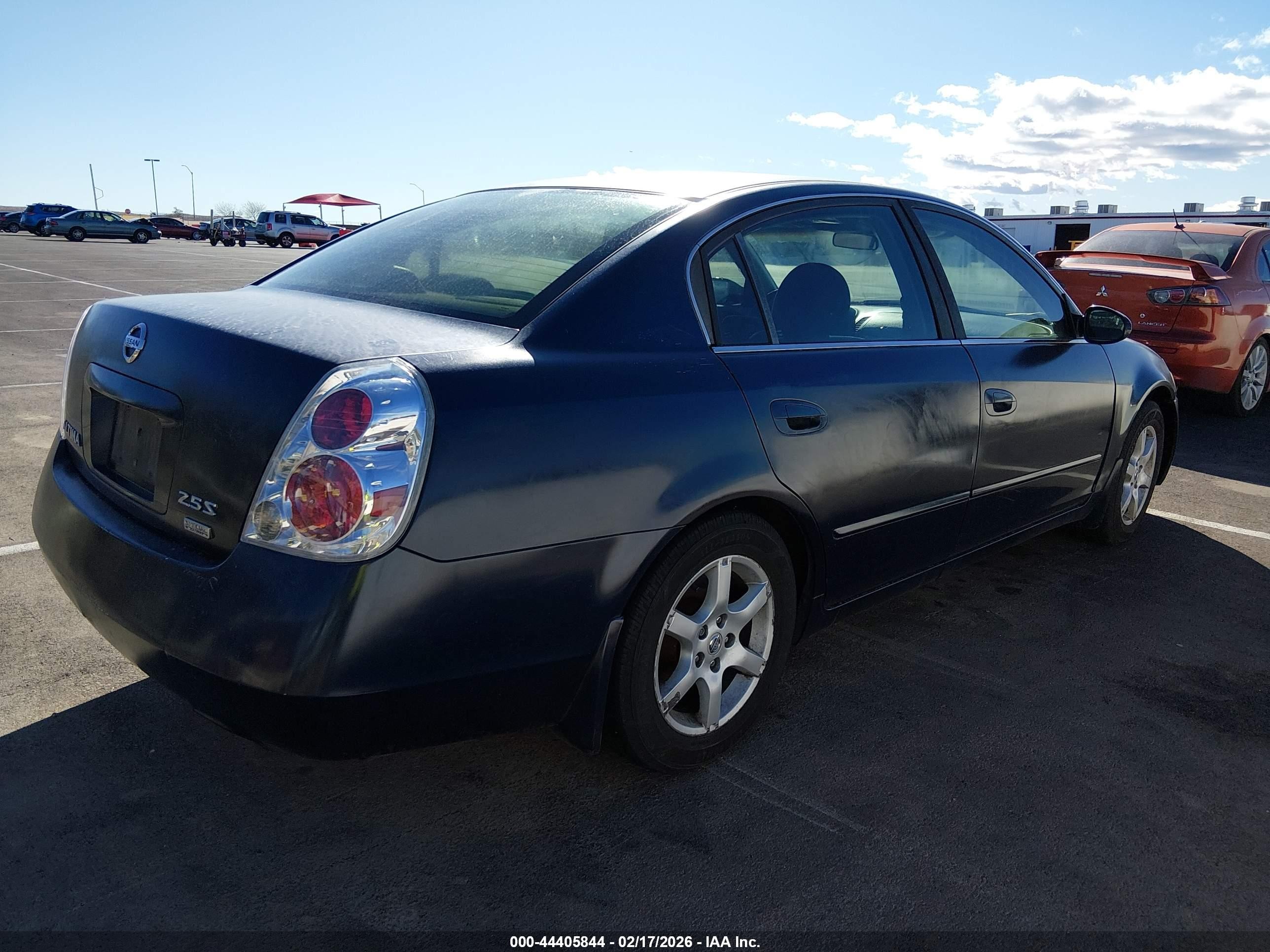 2006 Nissan Altima 2.5 S Blue vin: 1N4AL11D76N445646