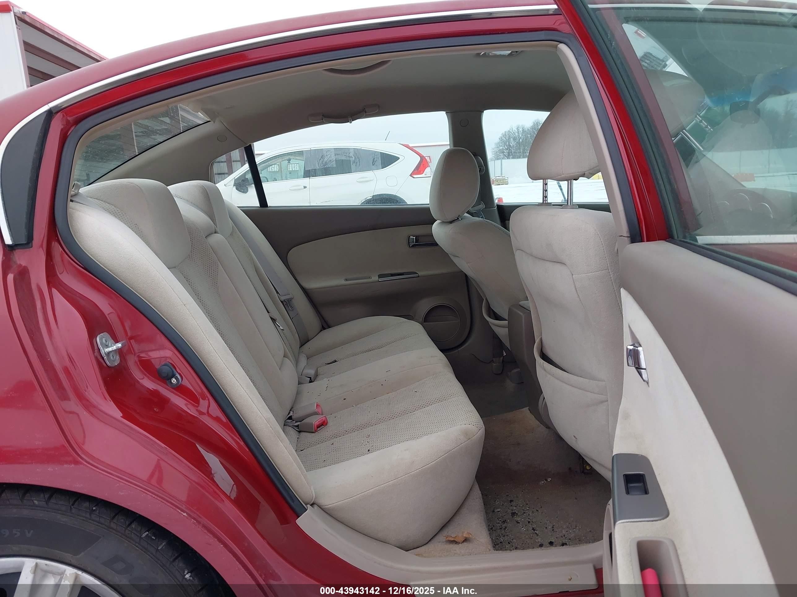 2006 Nissan Altima 2.5 S Red vin: 1N4AL11D76N449972
