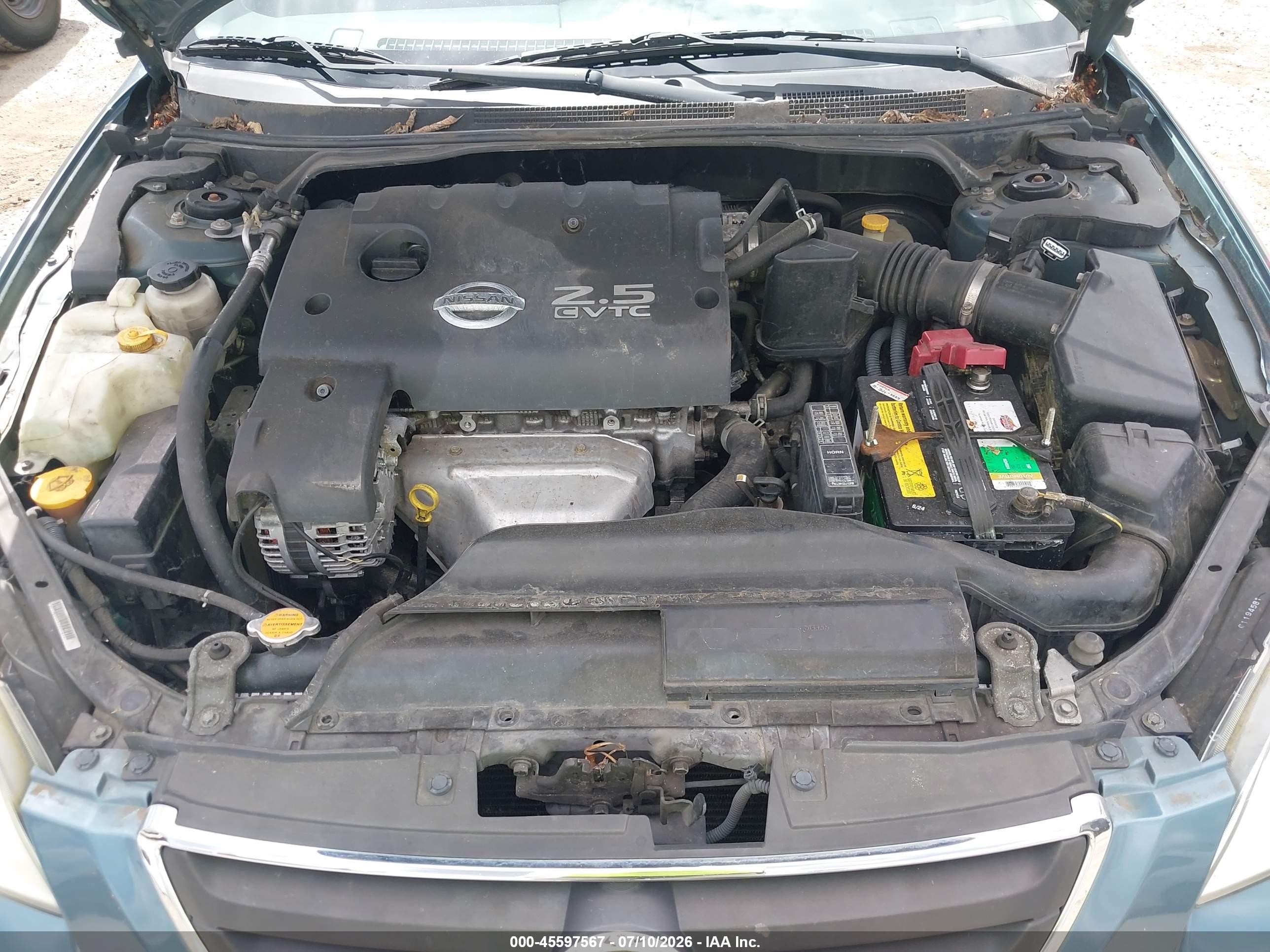 2002 Nissan Altima 2.5 Sl Blue vin: 1N4AL11D82C235711