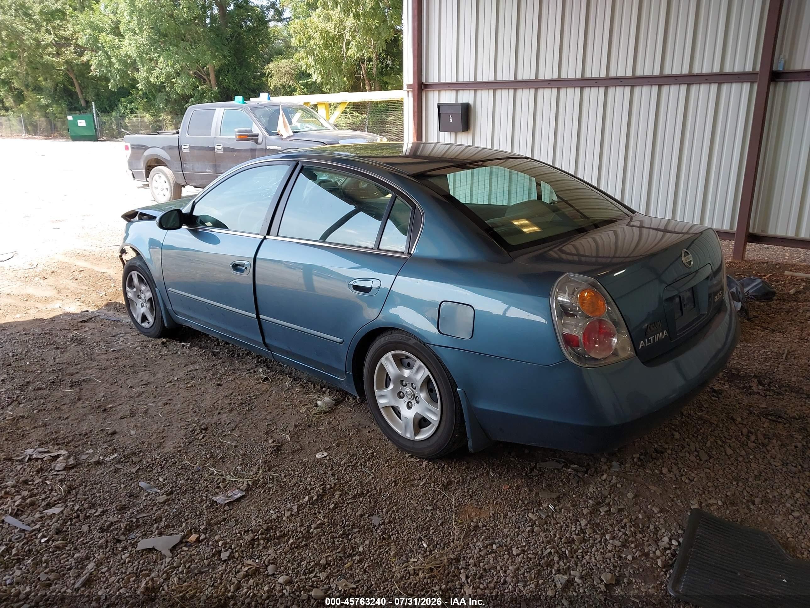 2002 Nissan Altima 2.5 S Синий vin: 1N4AL11D82C276565