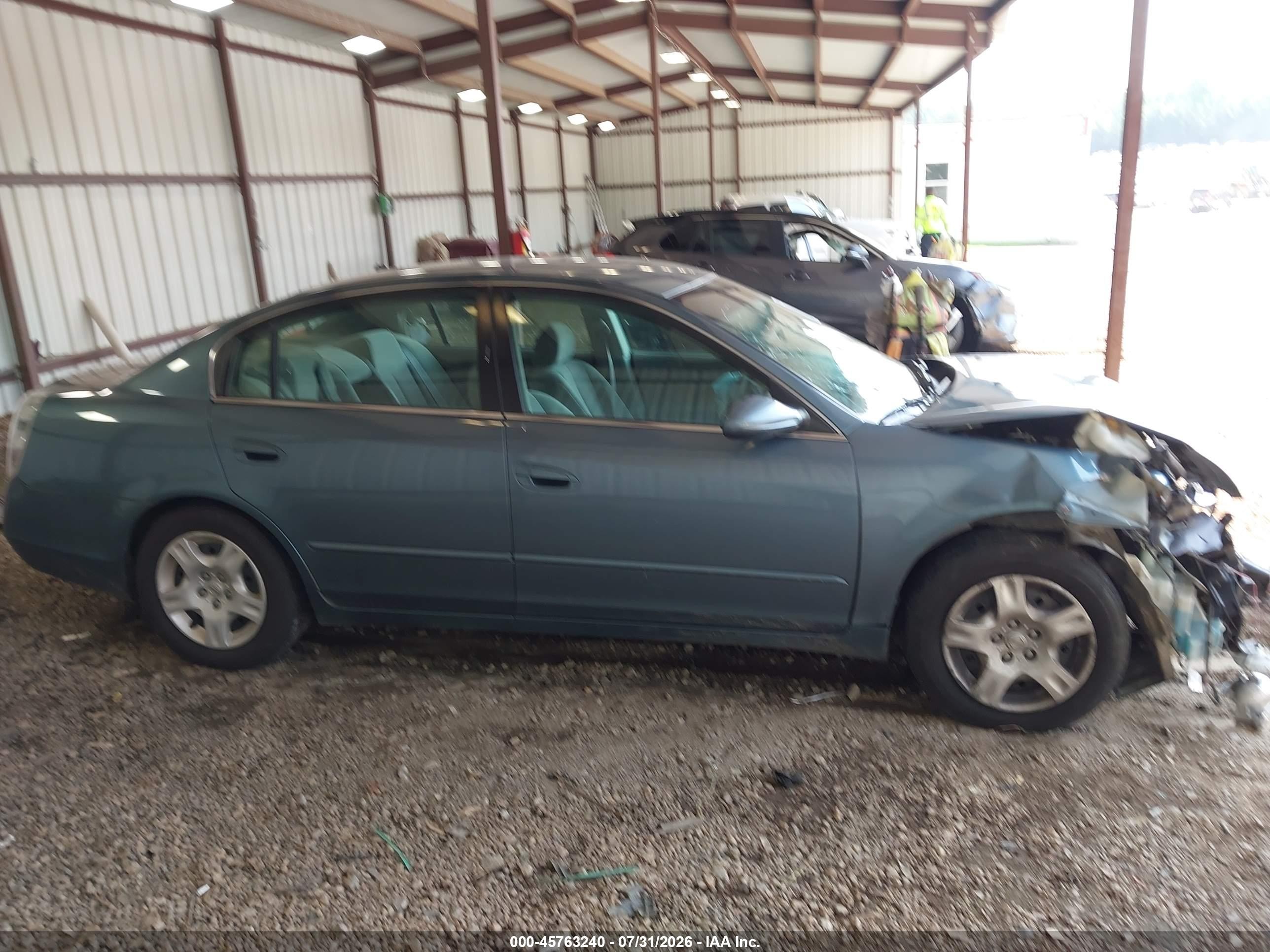 2002 Nissan Altima 2.5 S Синий vin: 1N4AL11D82C276565