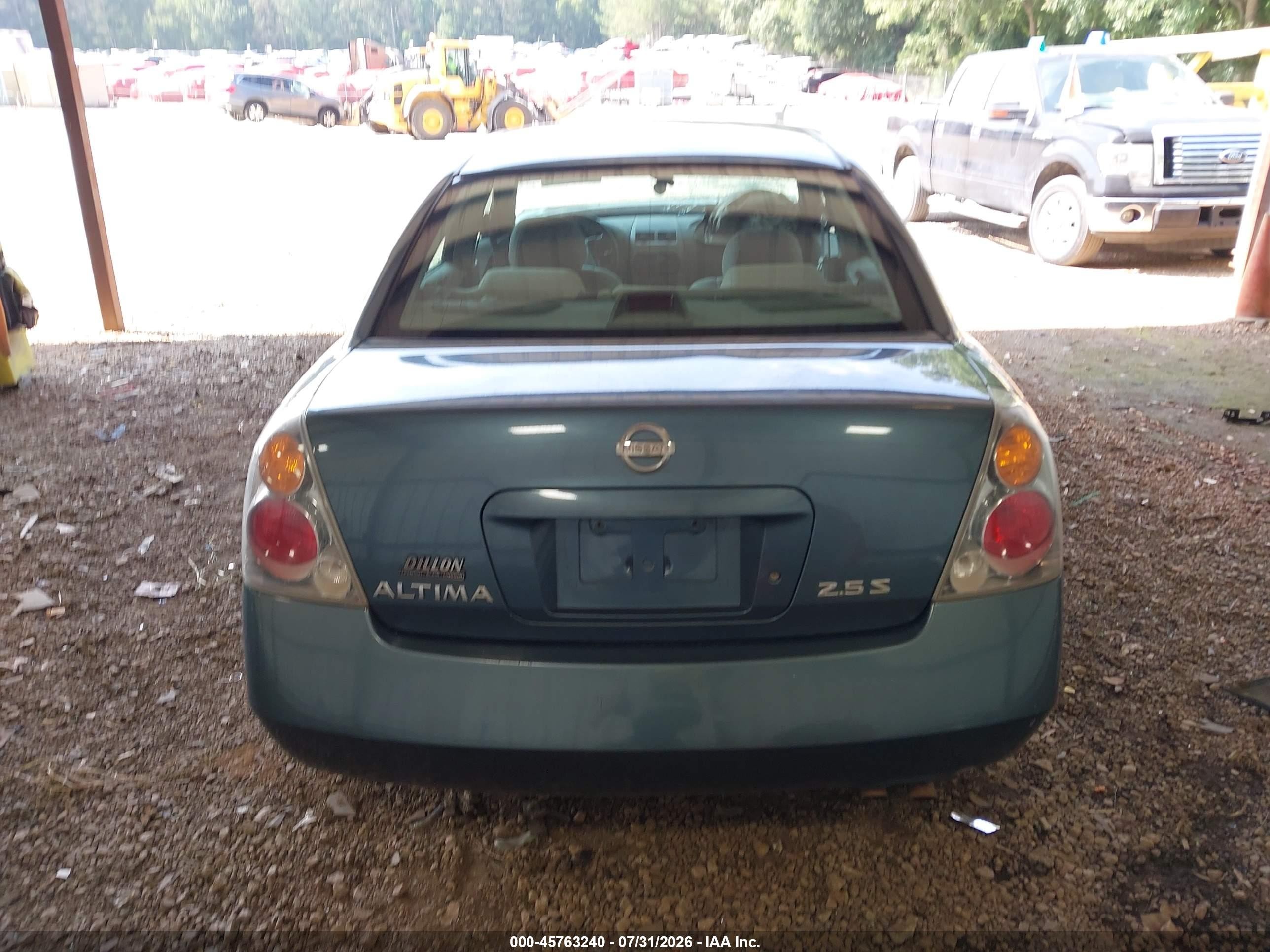 2002 Nissan Altima 2.5 S Синий vin: 1N4AL11D82C276565