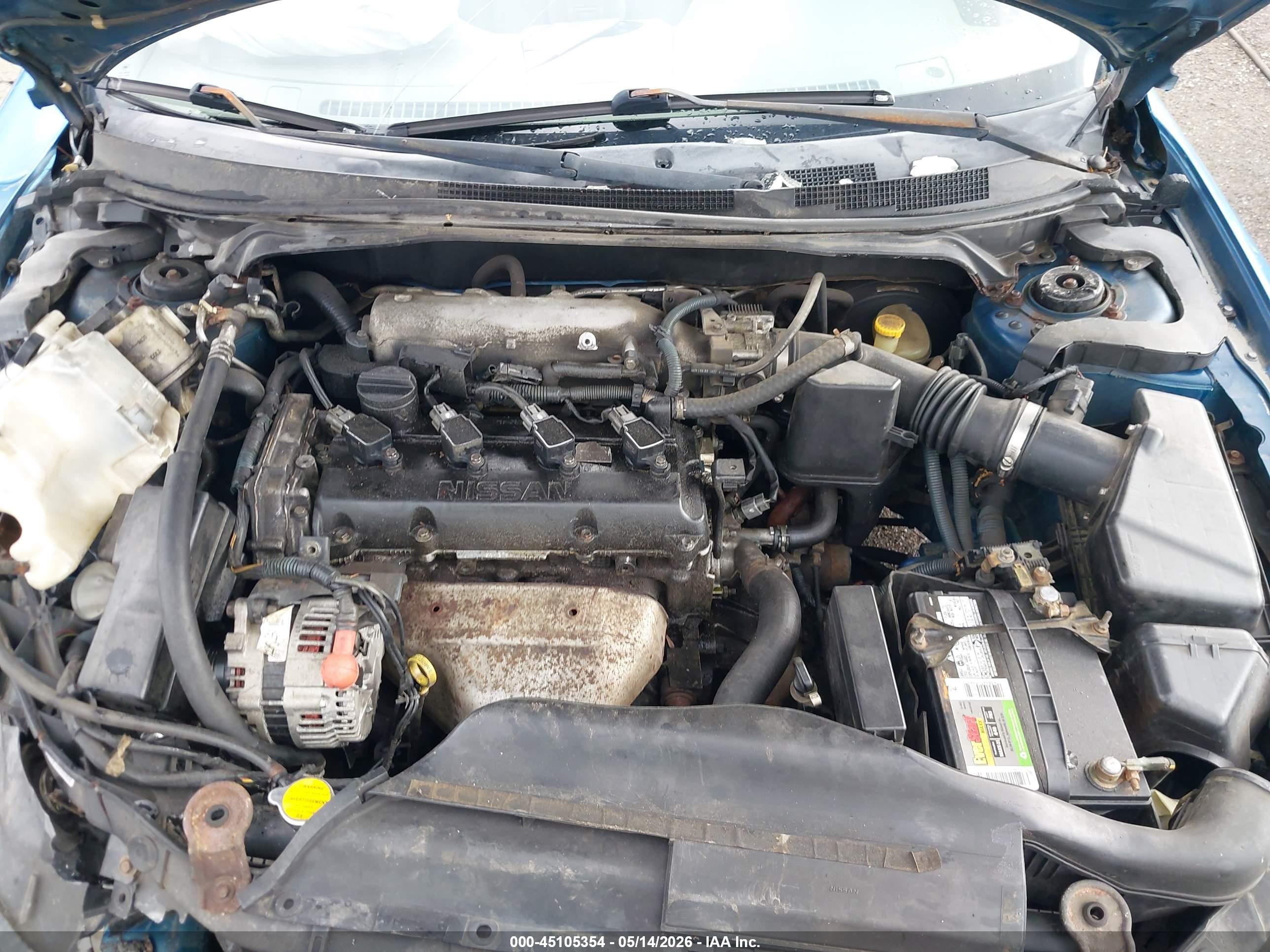 2003 Nissan Altima 2.5 S Blue vin: 1N4AL11D83C230851