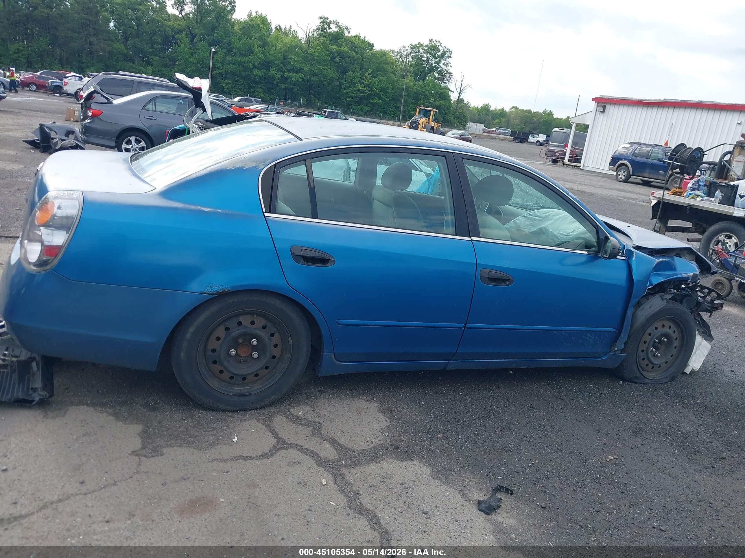 2003 Nissan Altima 2.5 S Blue vin: 1N4AL11D83C230851