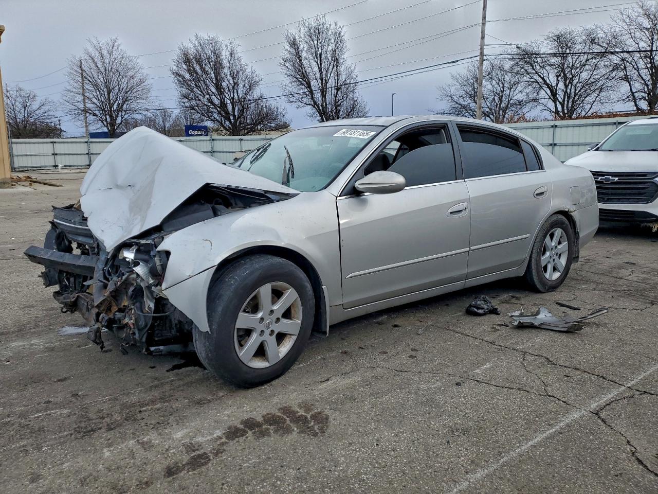 2003 Nissan Altima 2.5 Серебряный vin: 1N4AL11D83C294453