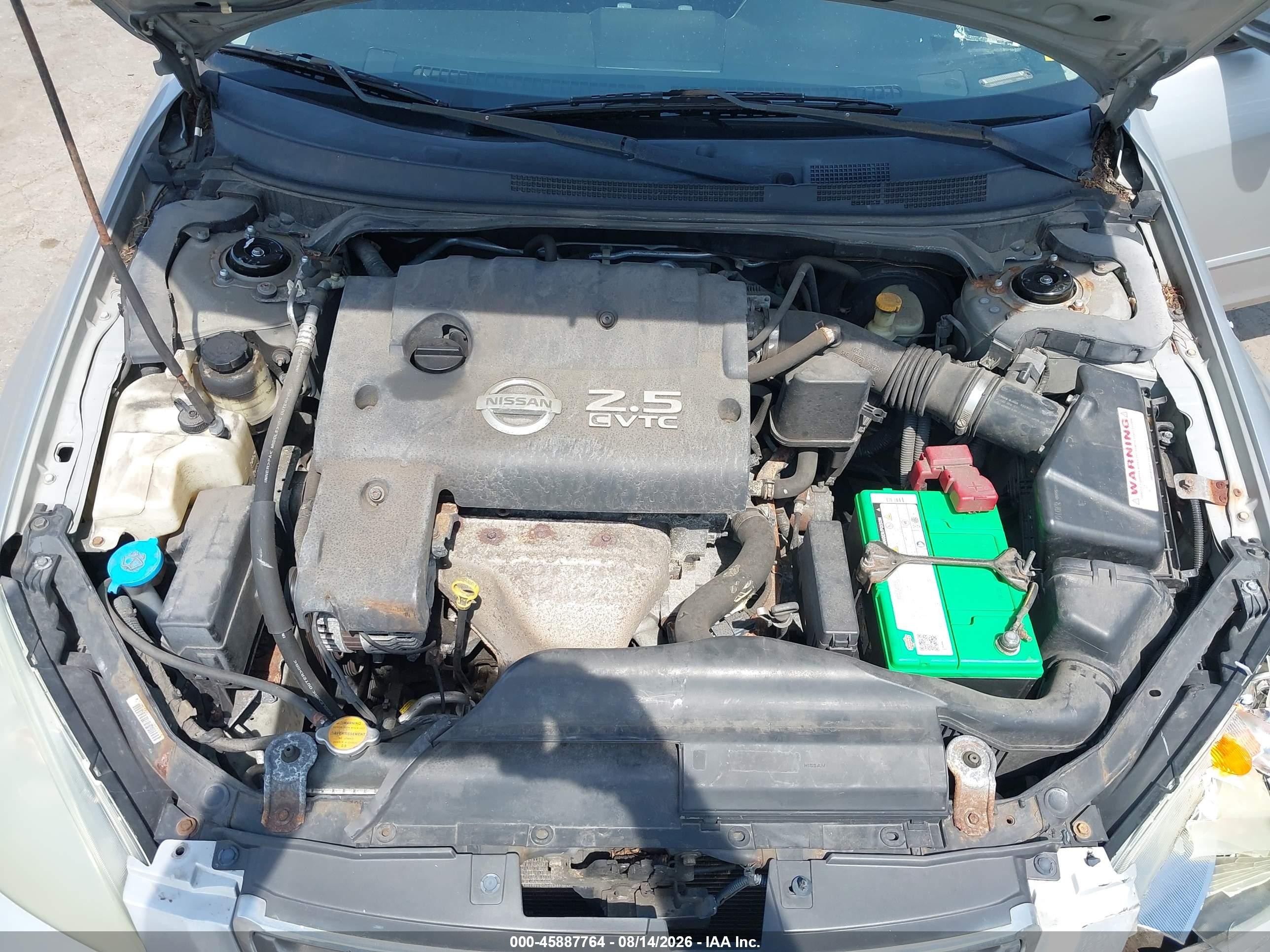 2003 Nissan Altima 2.5 S Silver vin: 1N4AL11D83C325510