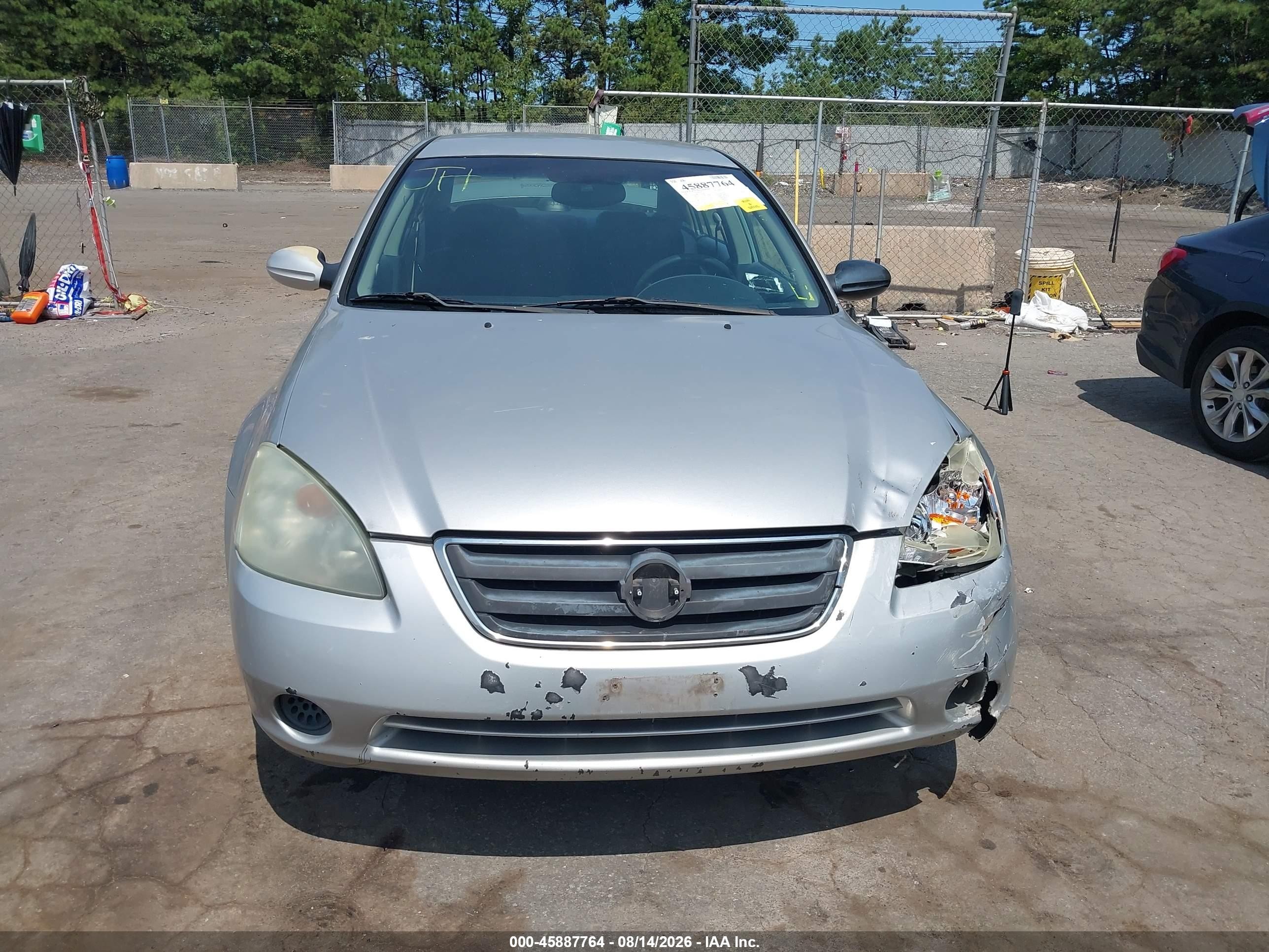2003 Nissan Altima 2.5 S Silver vin: 1N4AL11D83C325510