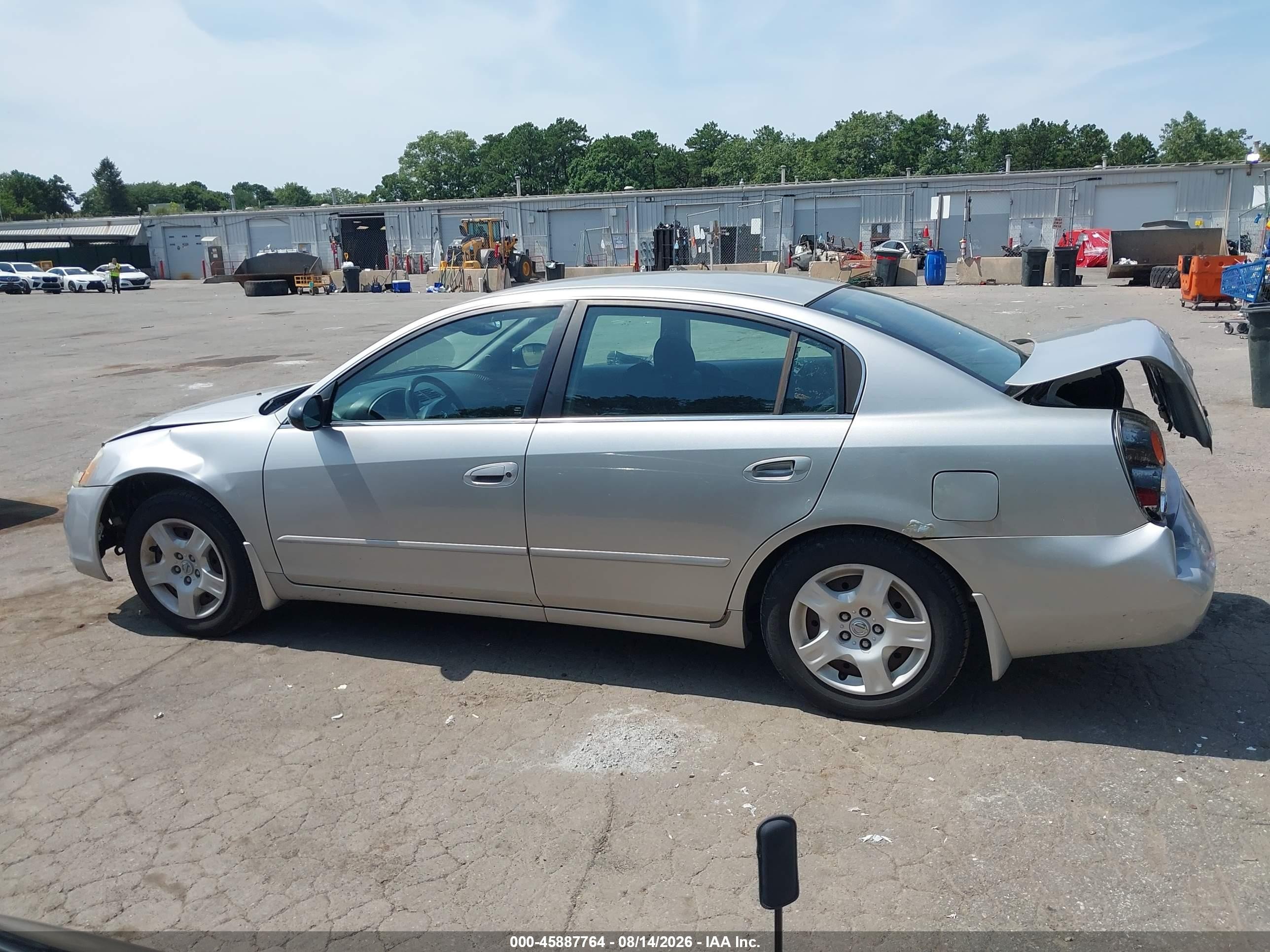 2003 Nissan Altima 2.5 S Silver vin: 1N4AL11D83C325510