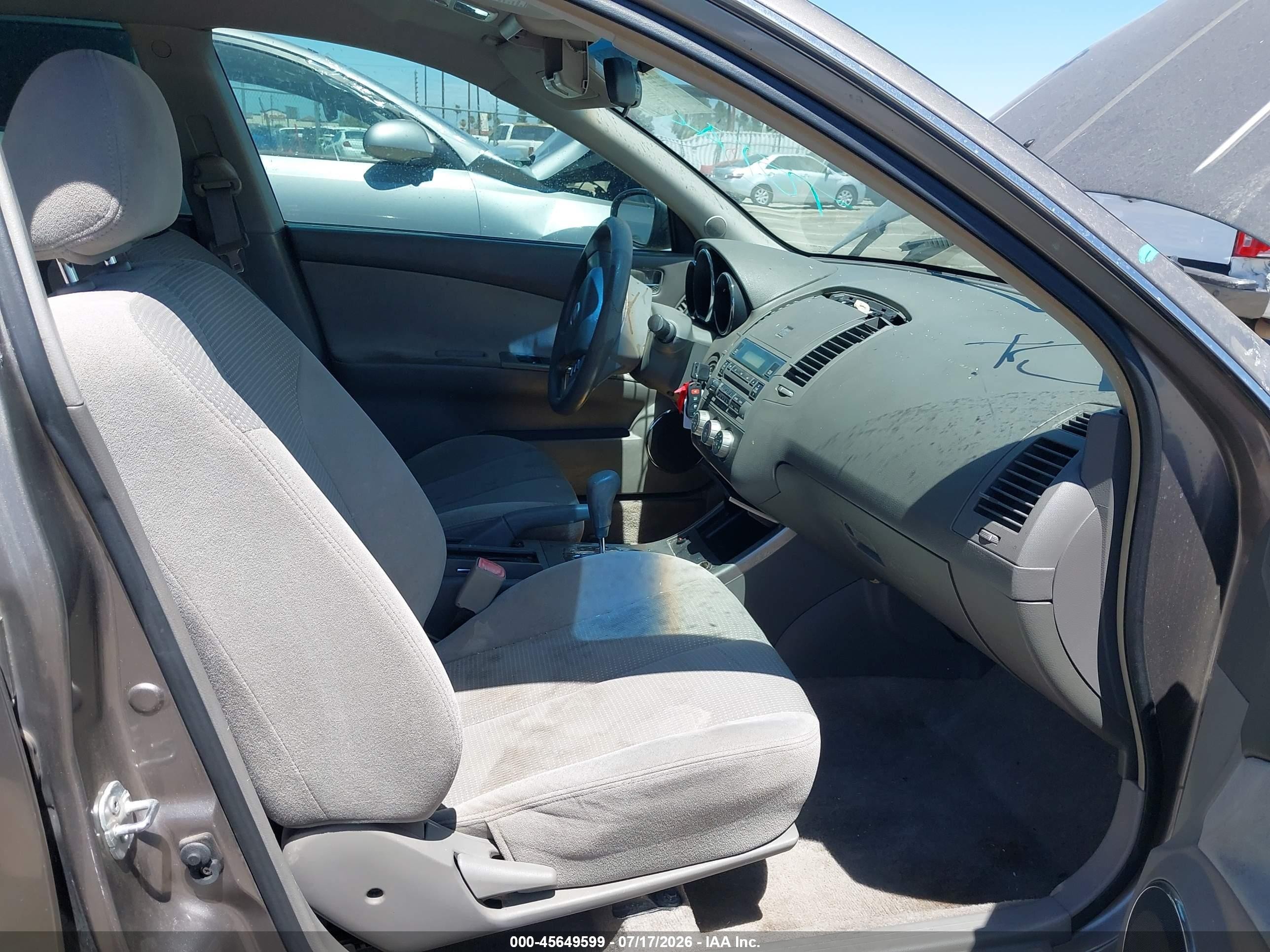 2005 Nissan Altima 2.5 S Gray vin: 1N4AL11D85C198115