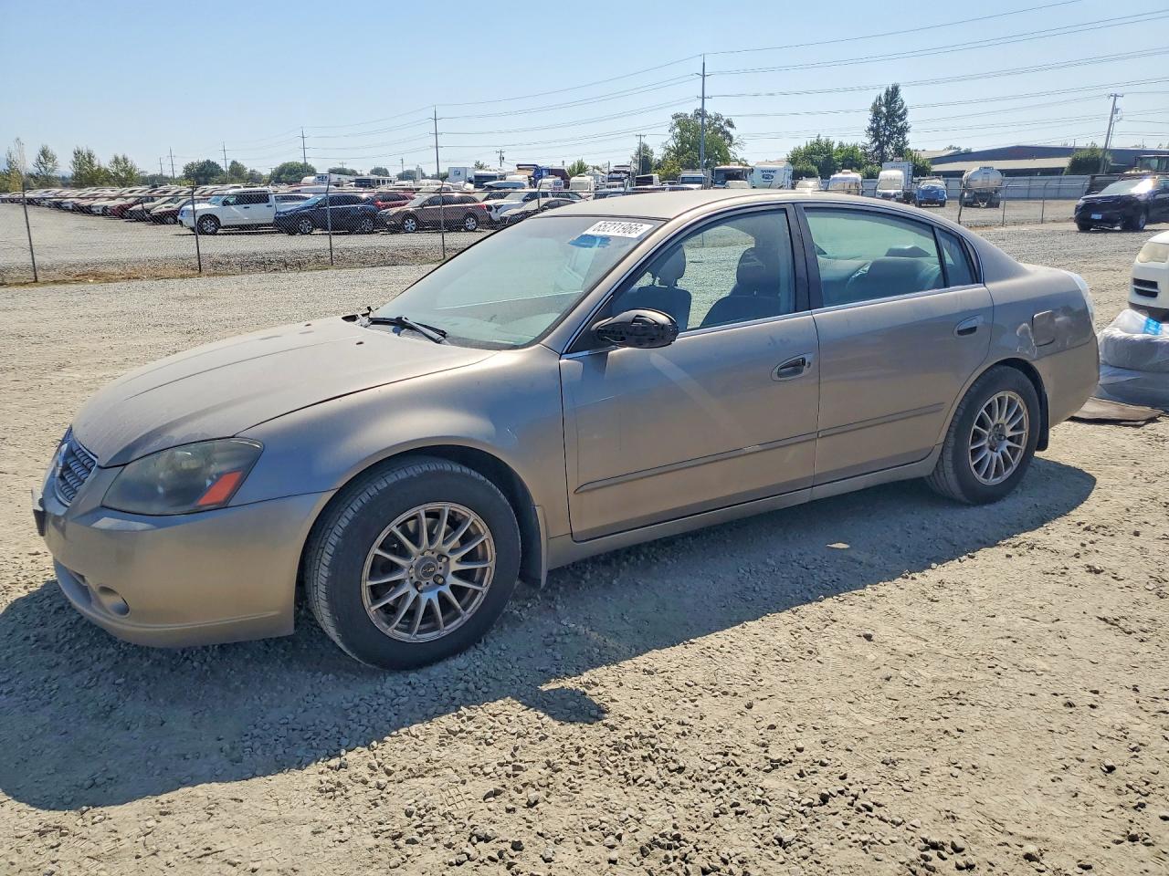 2005 Nissan Altima 2.5 Silver vin: 1N4AL11D85C209078