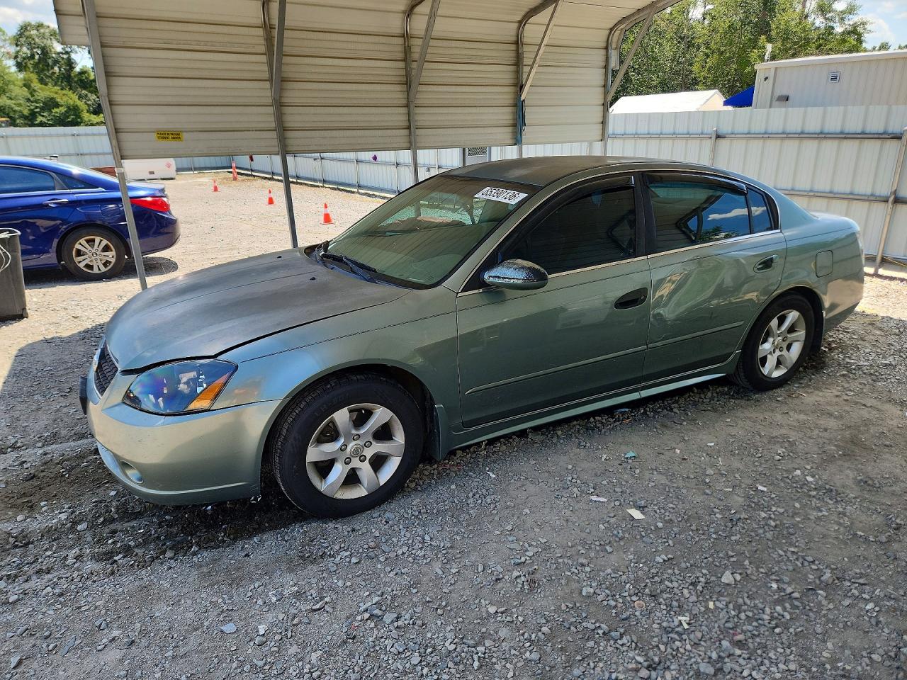 2005 Nissan Altima 2.5 Turquoise vin: 1N4AL11D85C322206