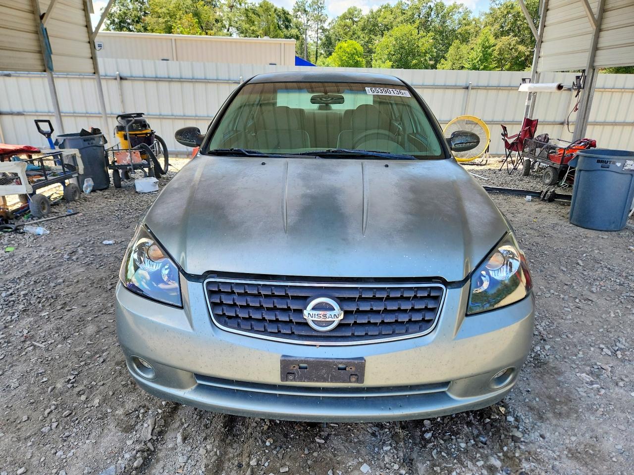 2005 Nissan Altima 2.5 Turquoise vin: 1N4AL11D85C322206