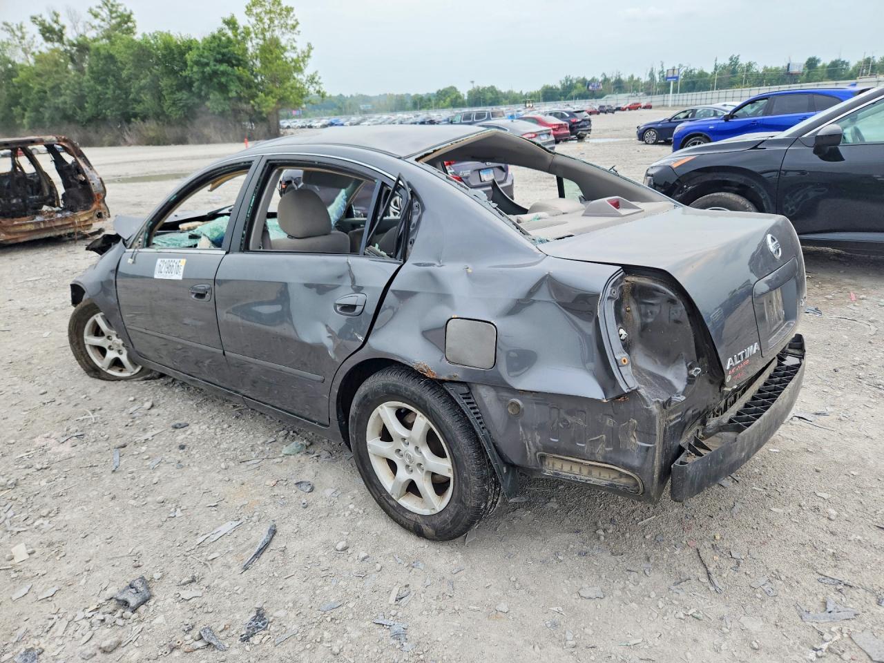 2005 Nissan Altima 2.5 Gray vin: 1N4AL11D85C362737