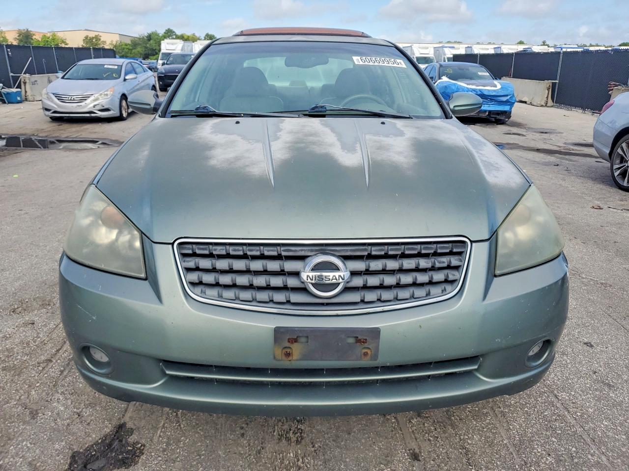 2005 Nissan Altima S/sl Green vin: 1N4AL11D85C393874