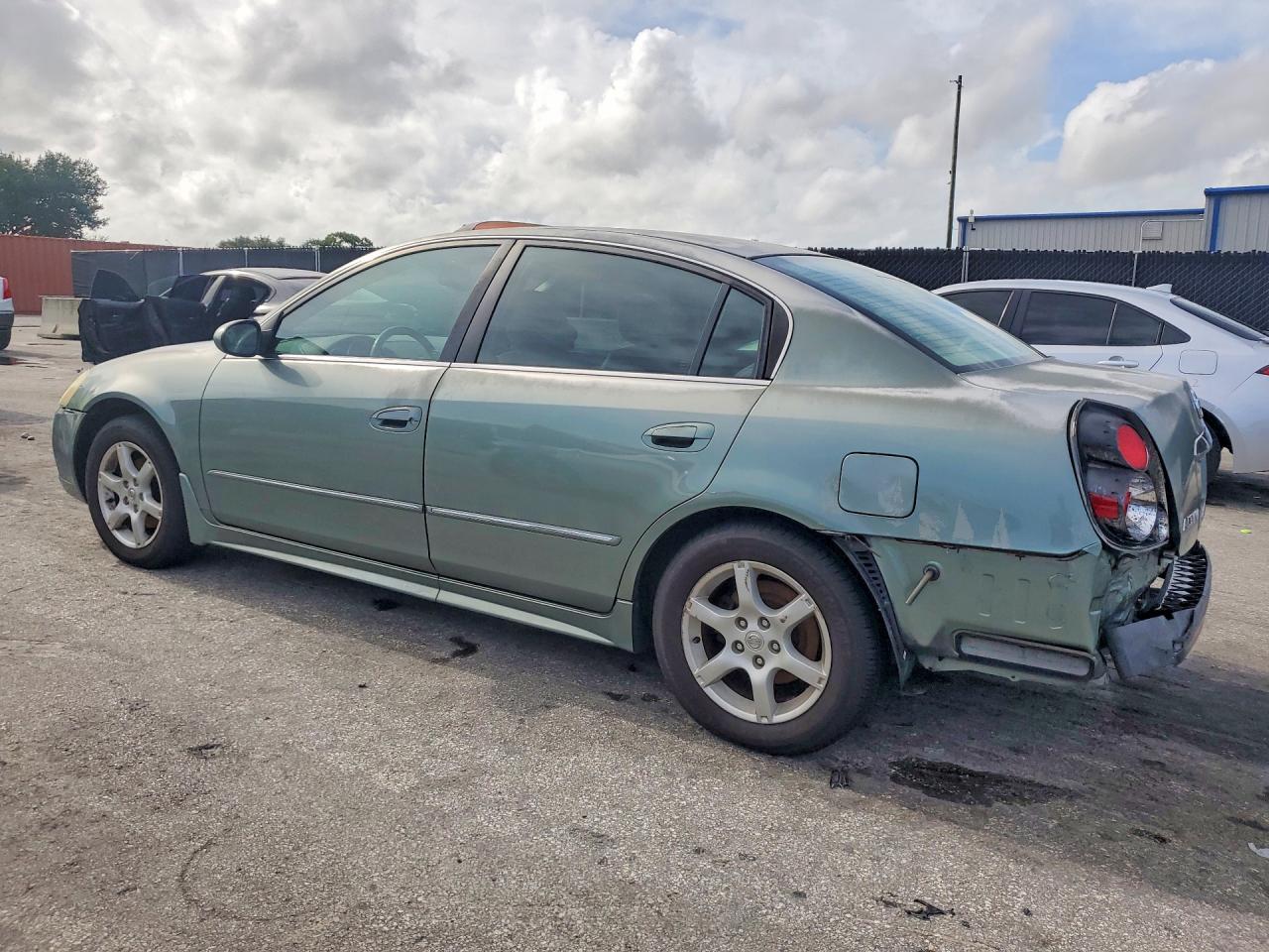 2005 Nissan Altima S/sl Green vin: 1N4AL11D85C393874