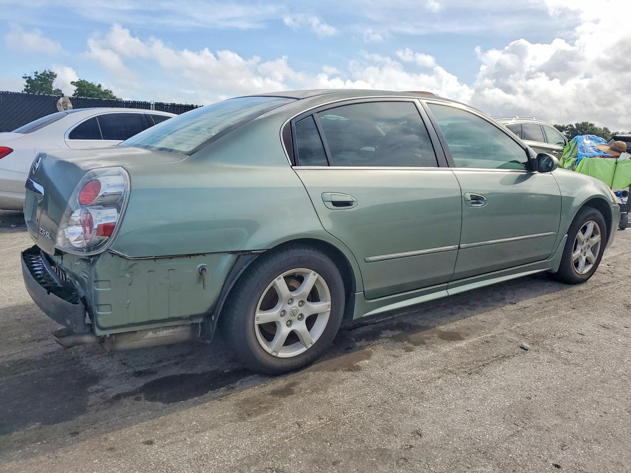2005 Nissan Altima S/sl Green vin: 1N4AL11D85C393874