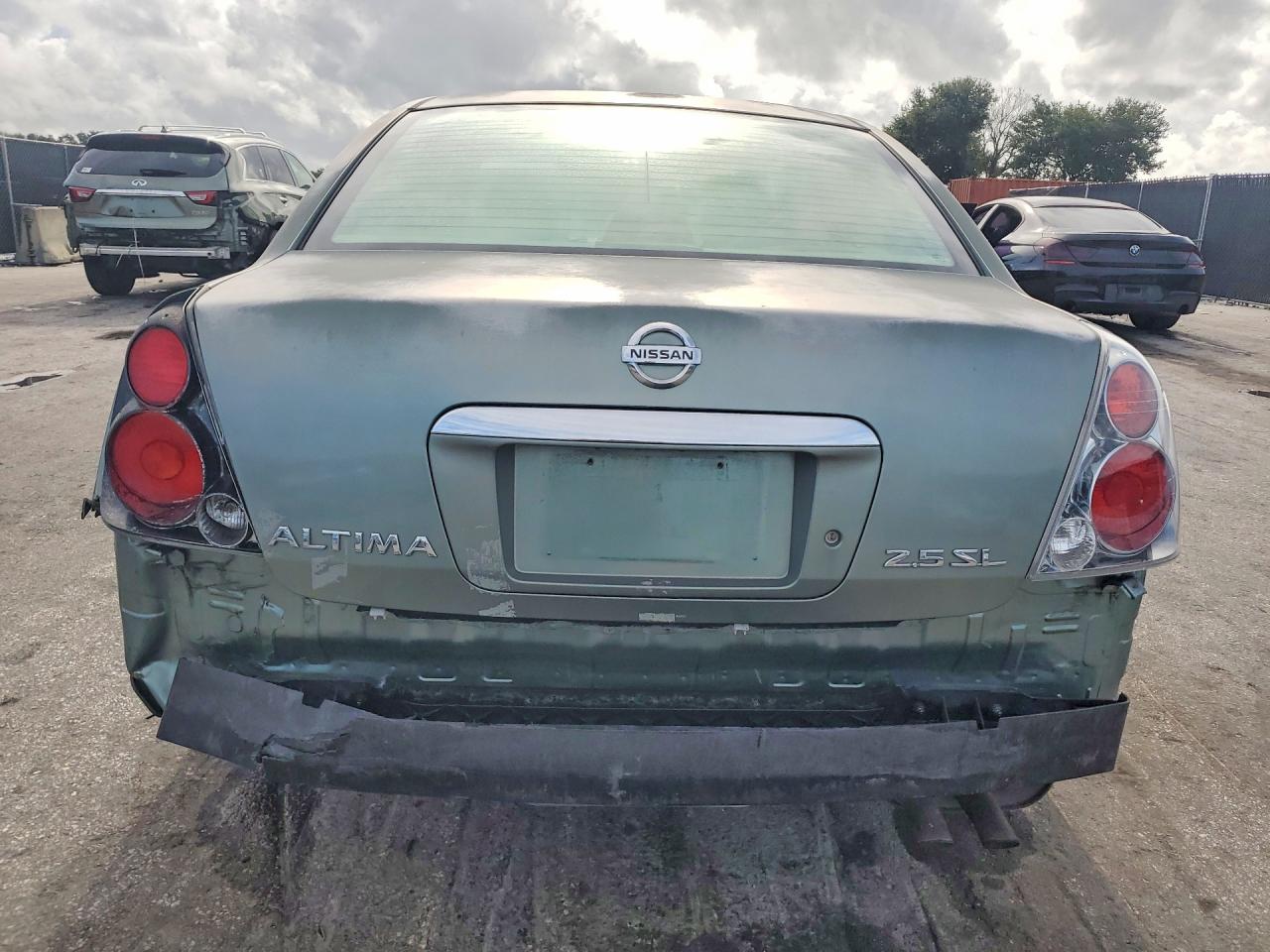 2005 Nissan Altima S/sl Green vin: 1N4AL11D85C393874