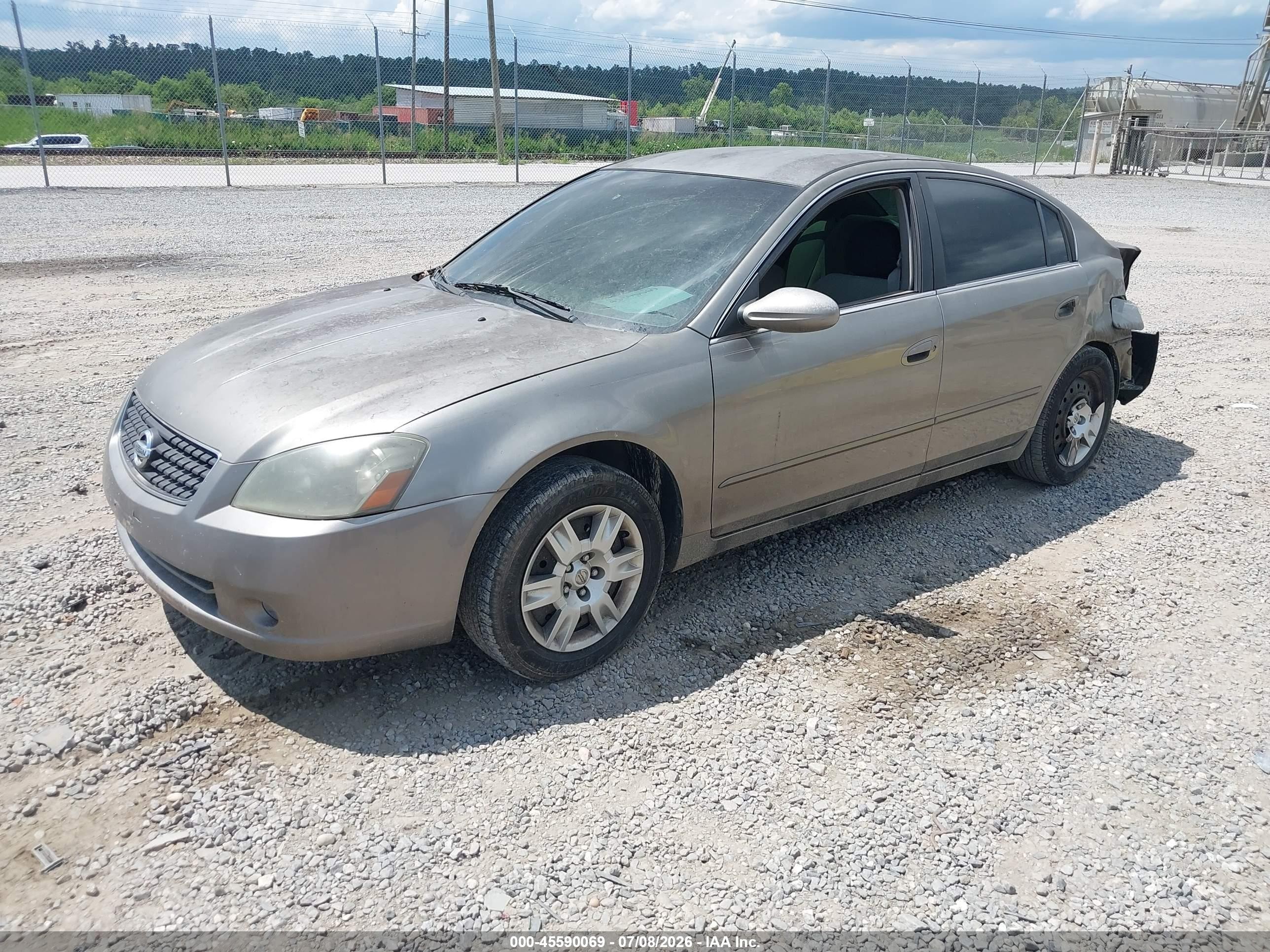 2005 Nissan Altima 2.5 S Champagne vin: 1N4AL11D85C395091