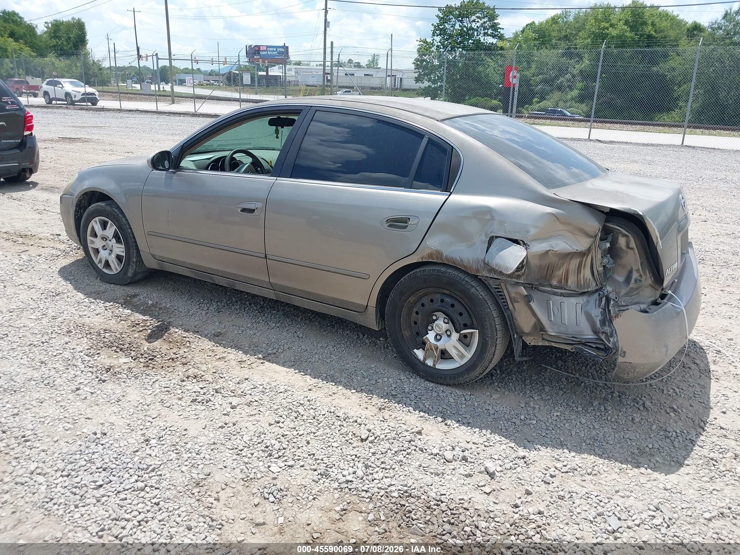 2005 Nissan Altima 2.5 S Champagne vin: 1N4AL11D85C395091