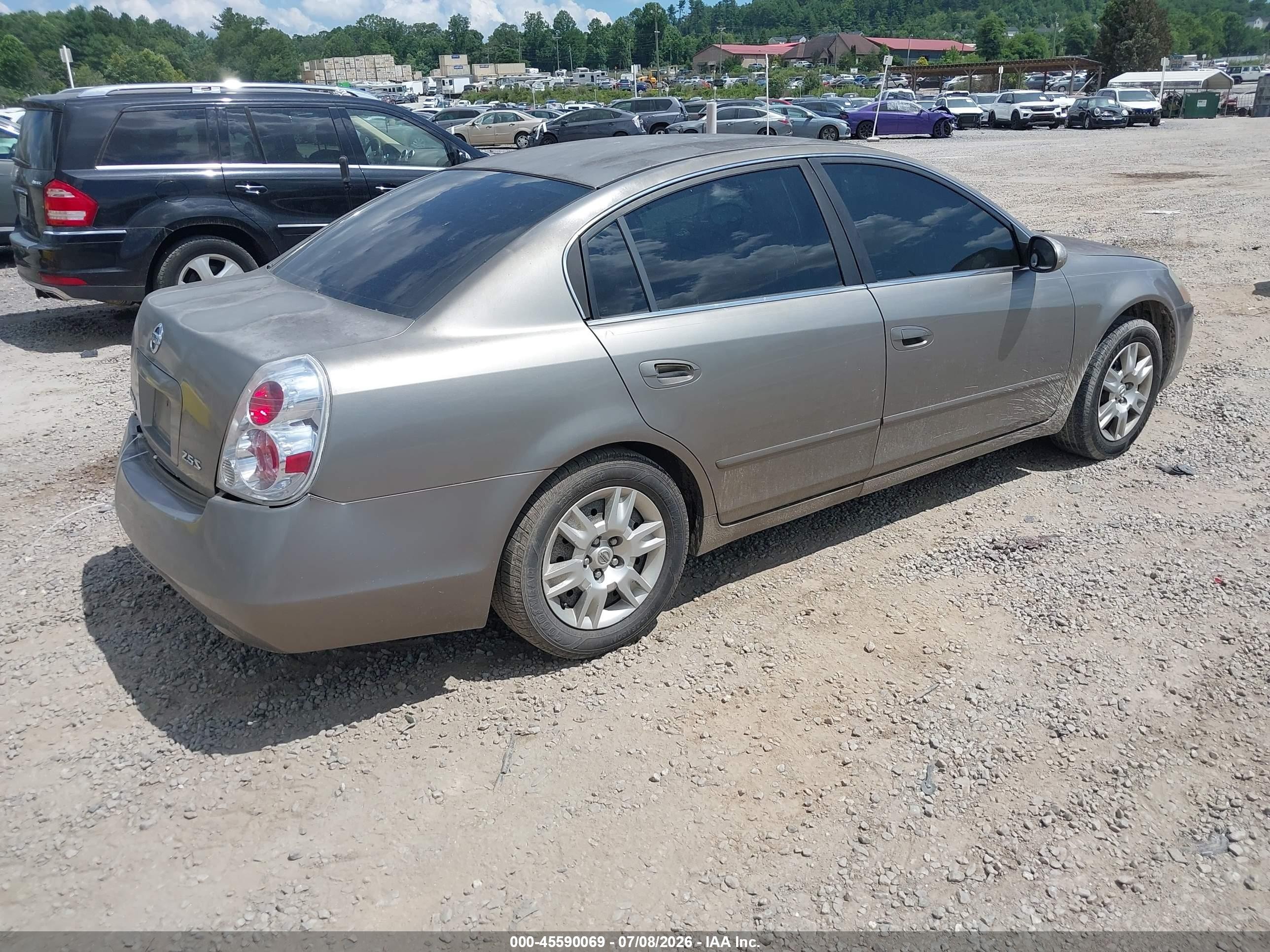2005 Nissan Altima 2.5 S Champagne vin: 1N4AL11D85C395091