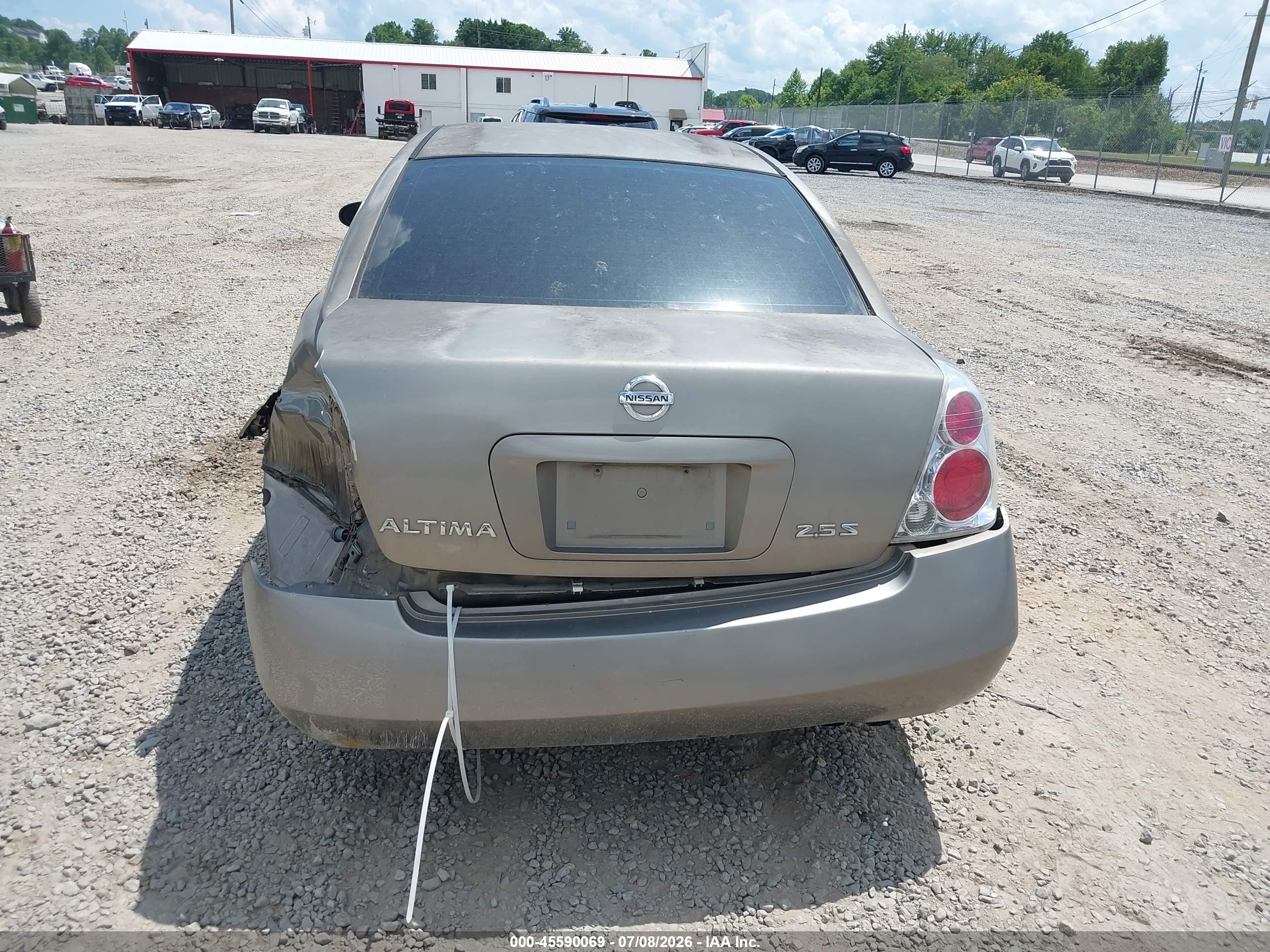 2005 Nissan Altima 2.5 S Champagne vin: 1N4AL11D85C395091