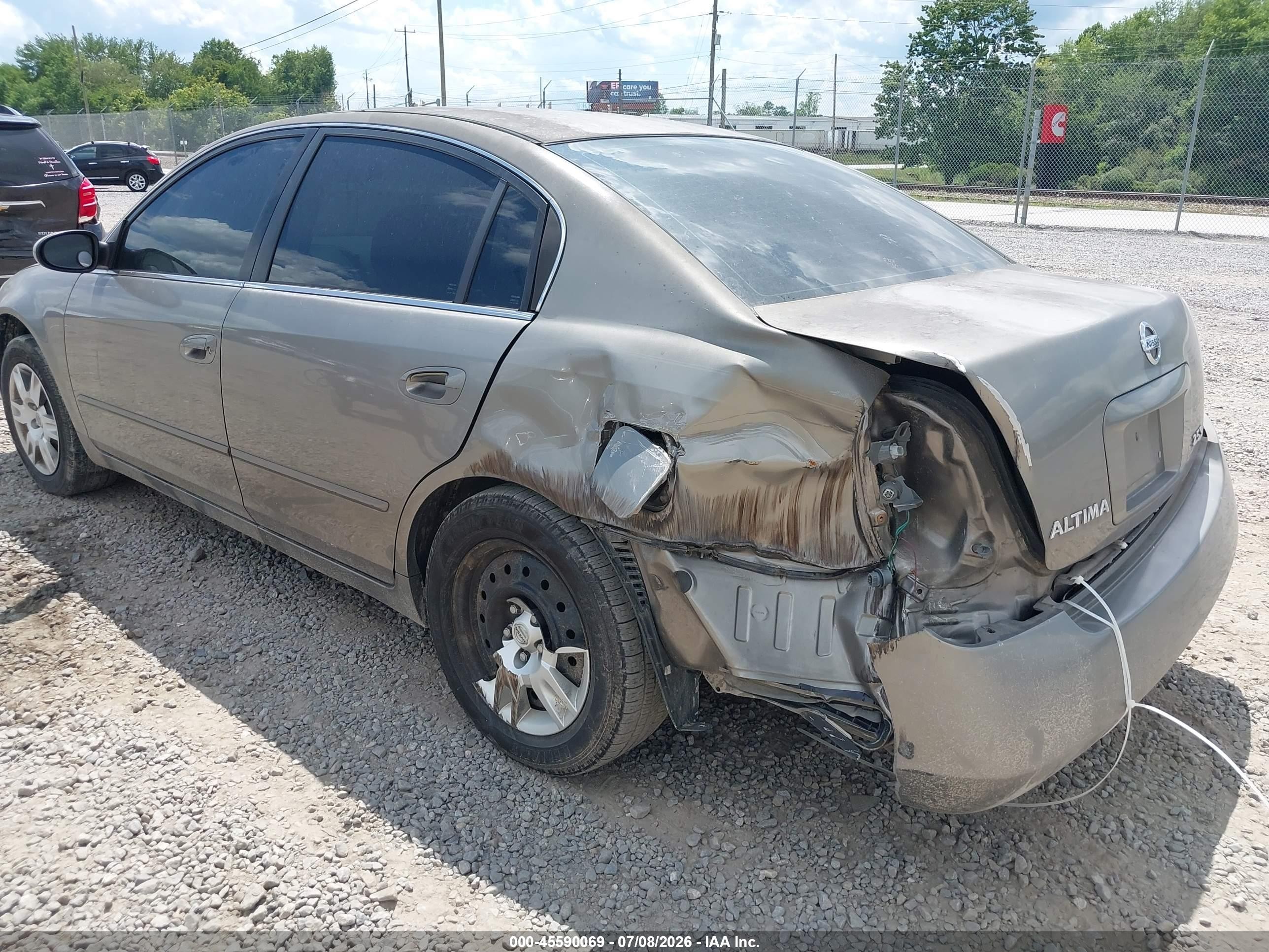 2005 Nissan Altima 2.5 S Champagne vin: 1N4AL11D85C395091
