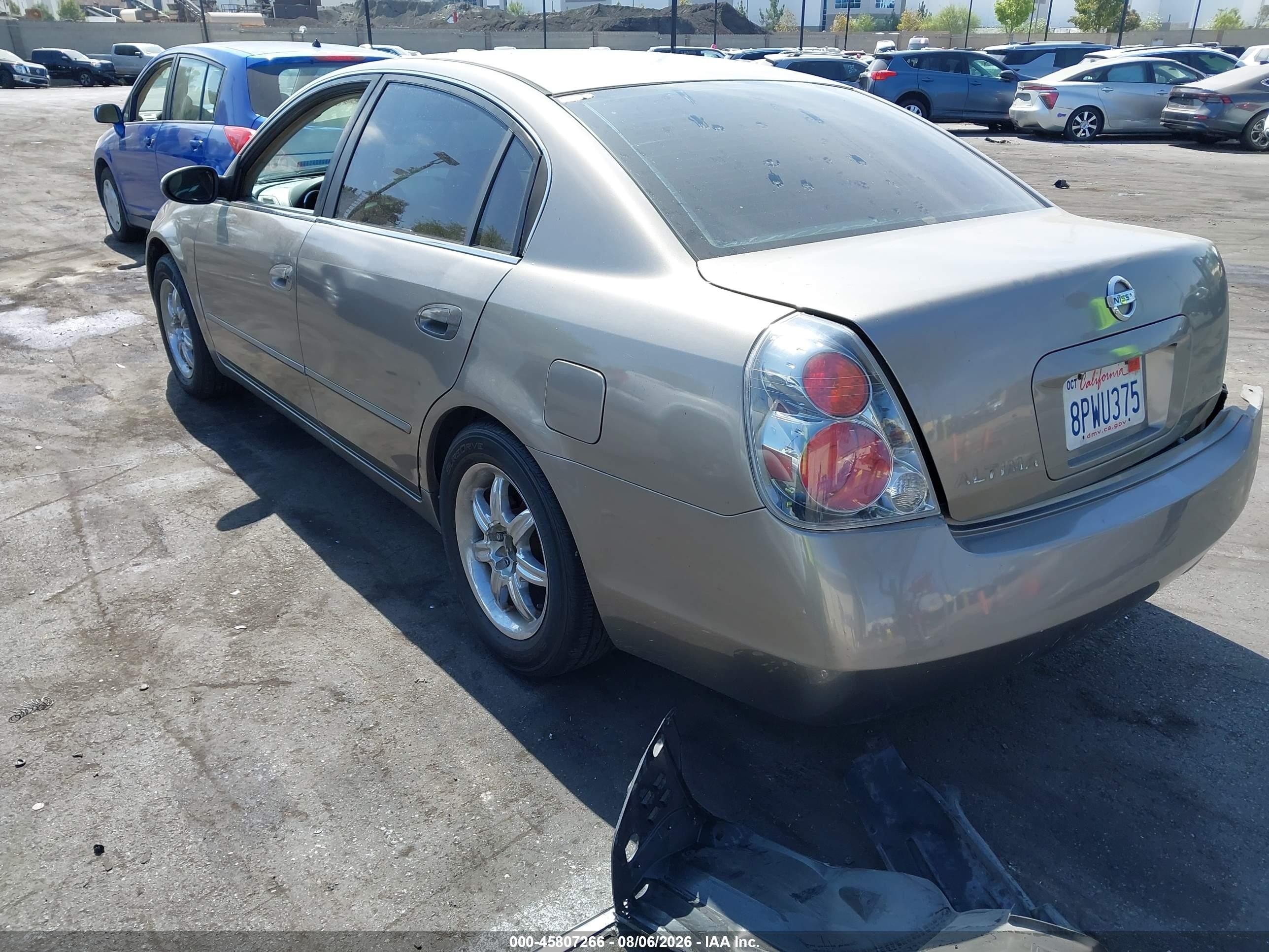 2005 Nissan Altima 2.5 S Gold vin: 1N4AL11D85N416171