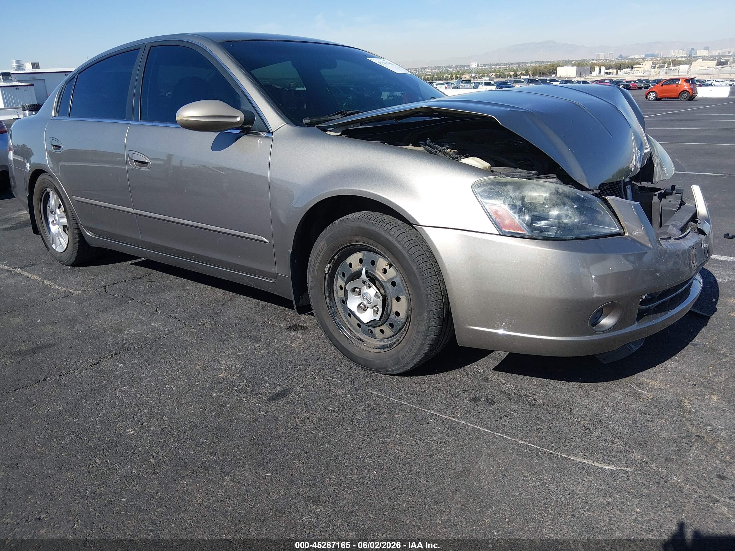 2005 Nissan Altima 2.5 S Gray vin: 1N4AL11D85N441166
