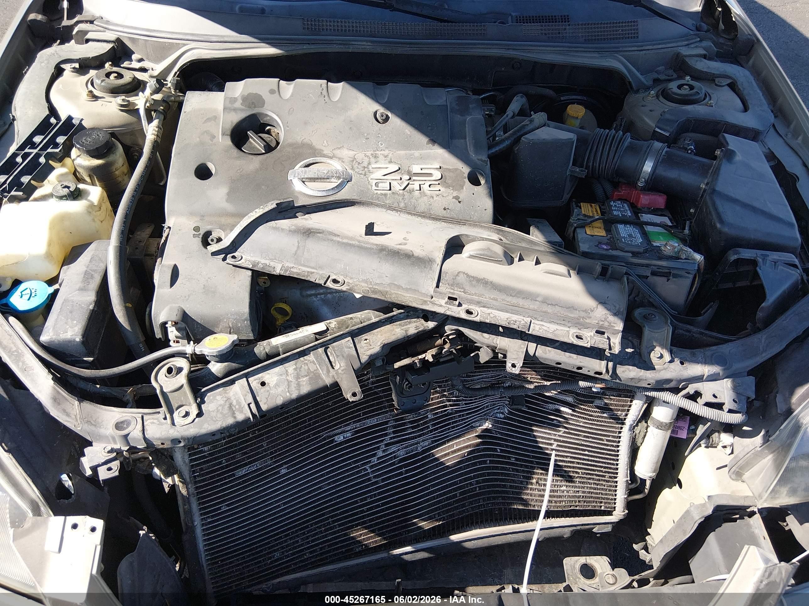 2005 Nissan Altima 2.5 S Gray vin: 1N4AL11D85N441166