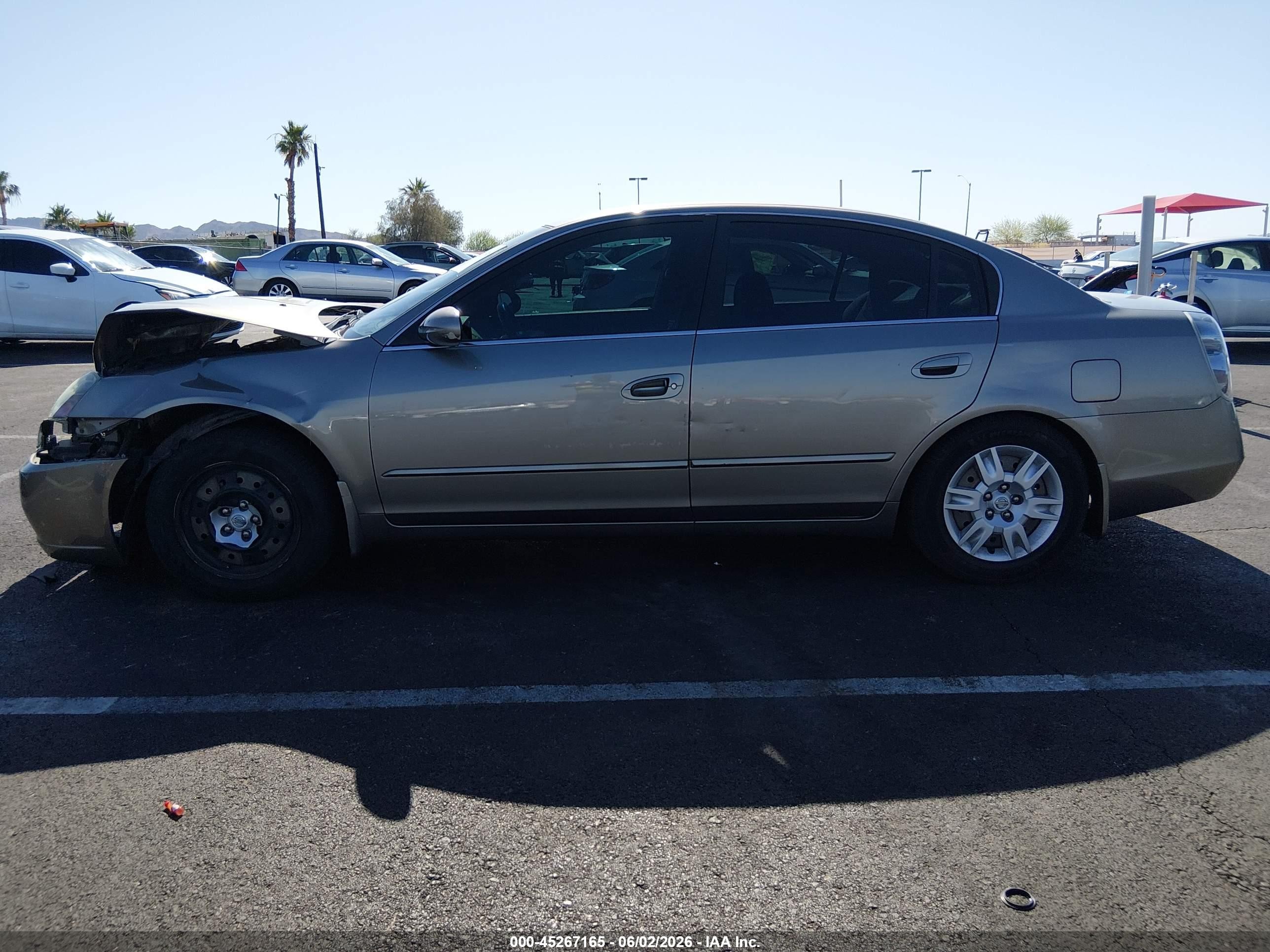 2005 Nissan Altima 2.5 S Gray vin: 1N4AL11D85N441166