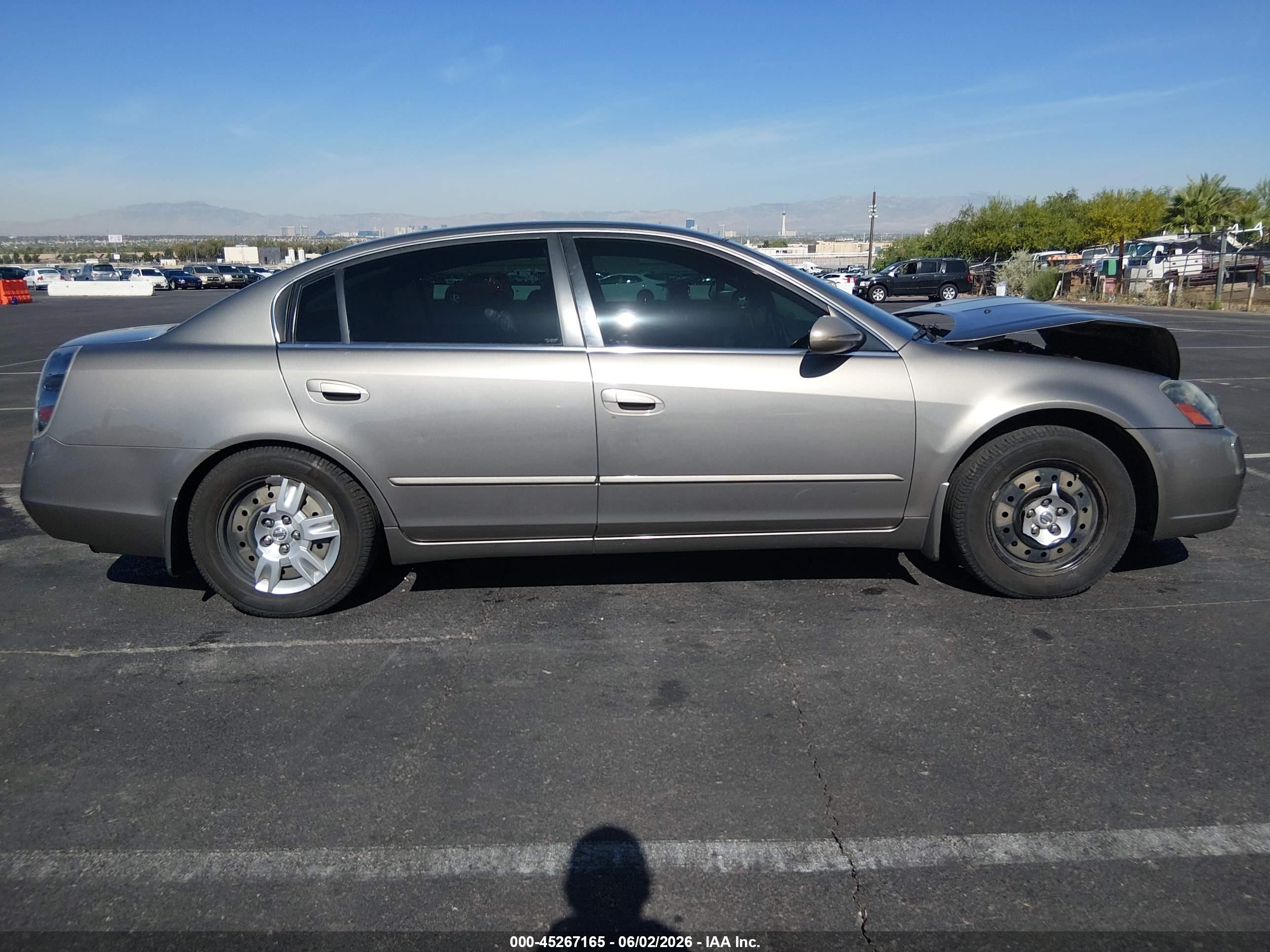 2005 Nissan Altima 2.5 S Gray vin: 1N4AL11D85N441166
