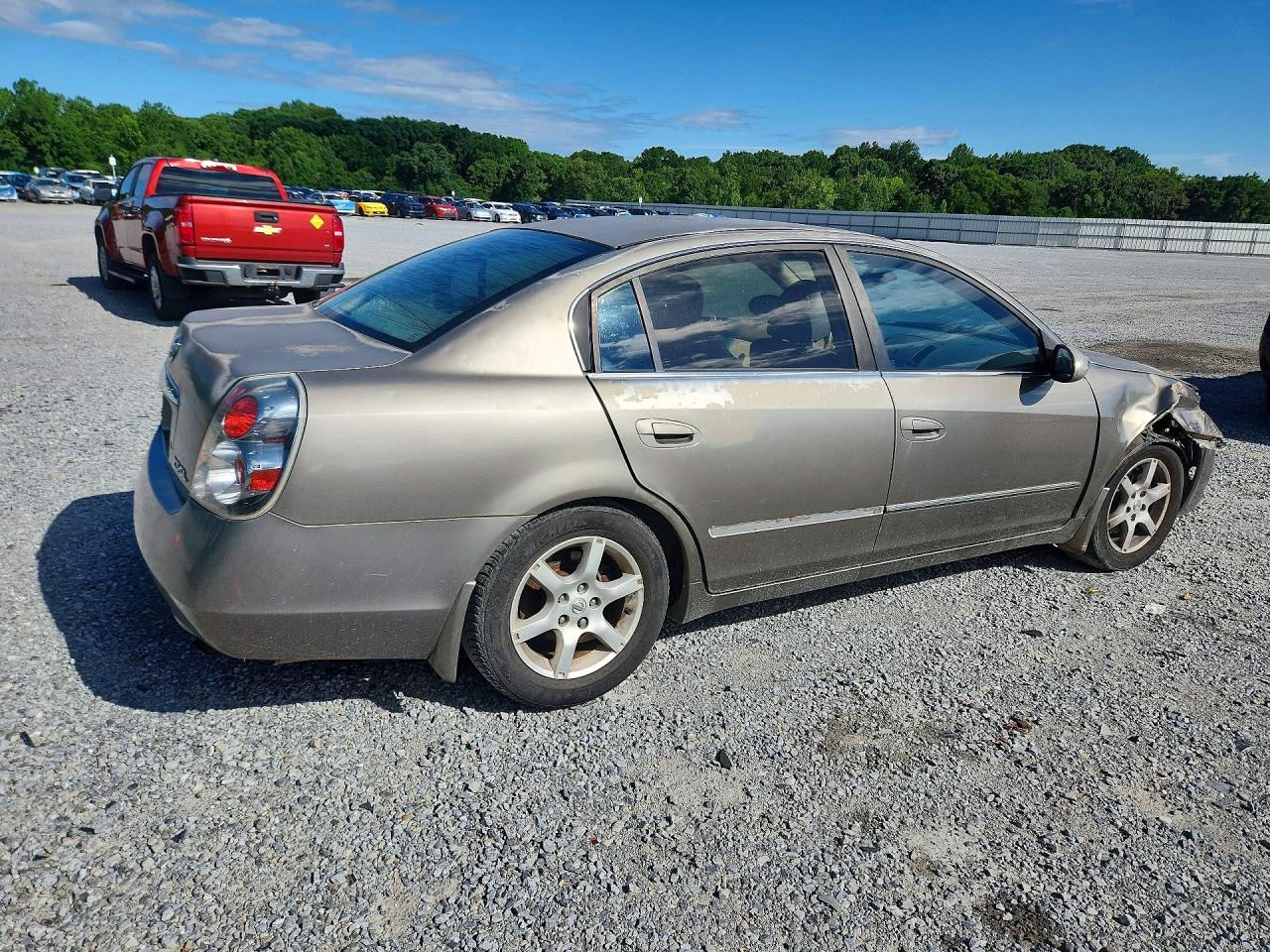 2006 Nissan Altima 2.5 Gray vin: 1N4AL11D86C102422