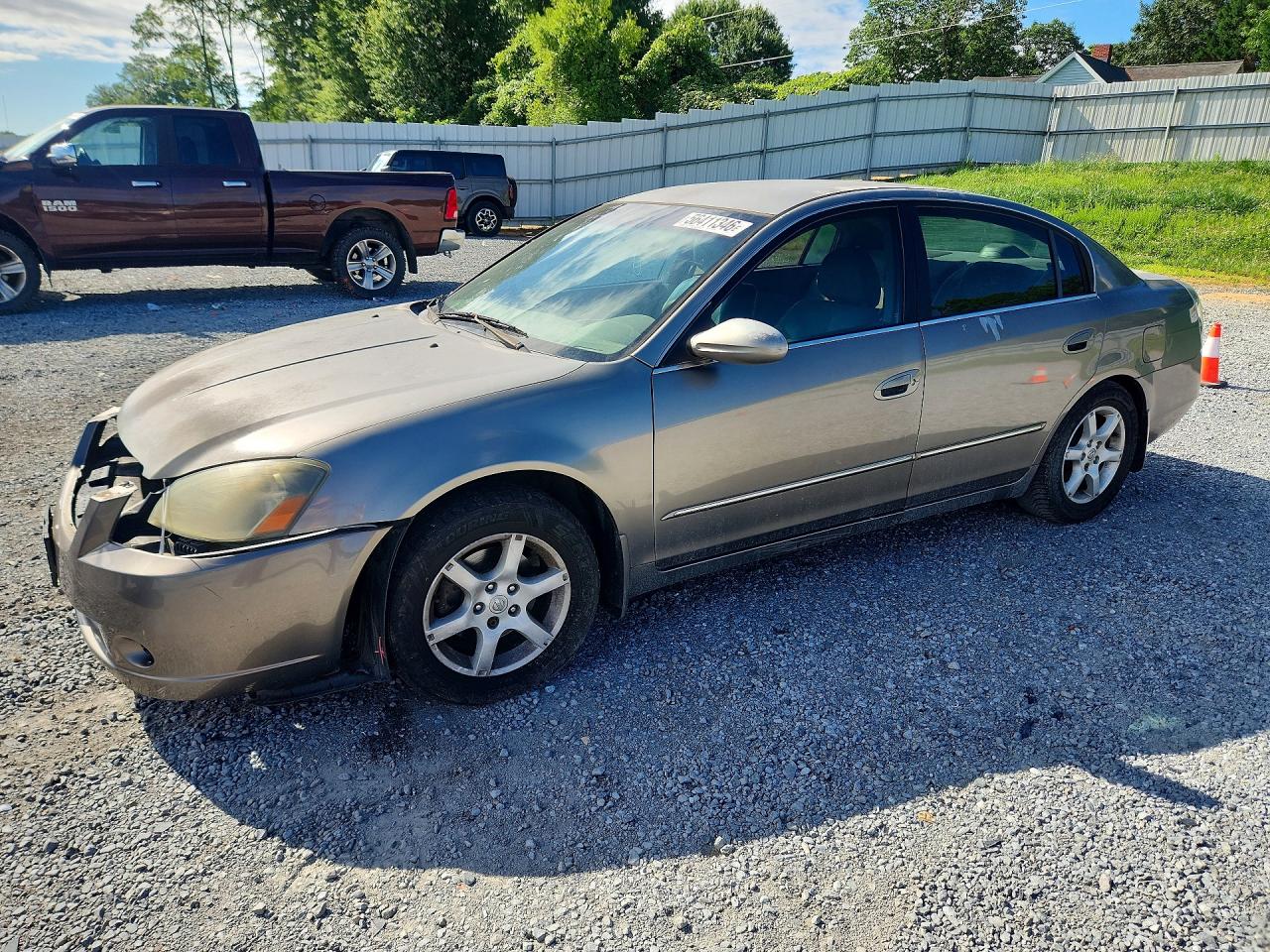2006 Nissan Altima 2.5 Gray vin: 1N4AL11D86C102422
