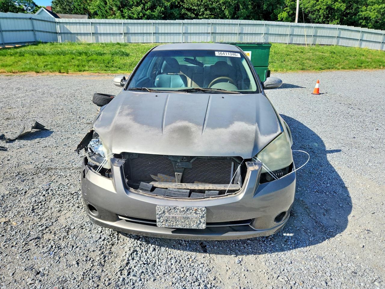 2006 Nissan Altima 2.5 Gray vin: 1N4AL11D86C102422