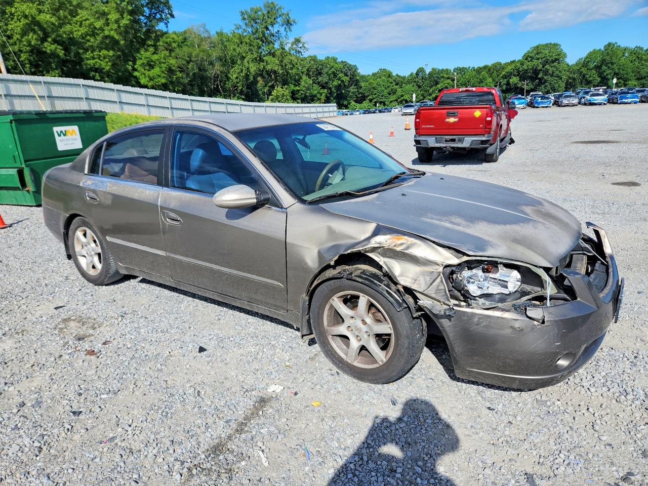 2006 Nissan Altima 2.5 Gray vin: 1N4AL11D86C102422