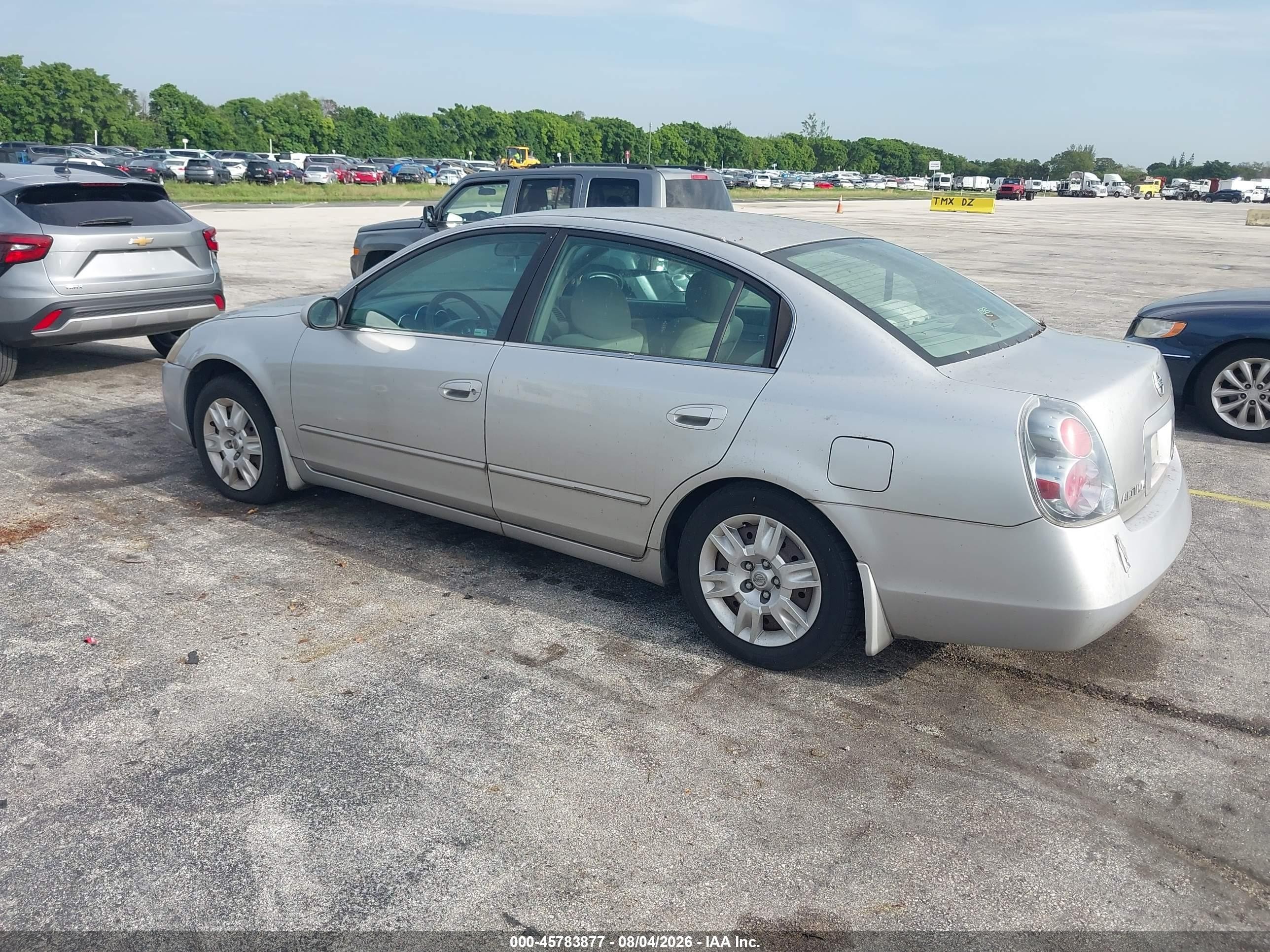 2006 Nissan Altima 2.5 S Silver vin: 1N4AL11D86C120810