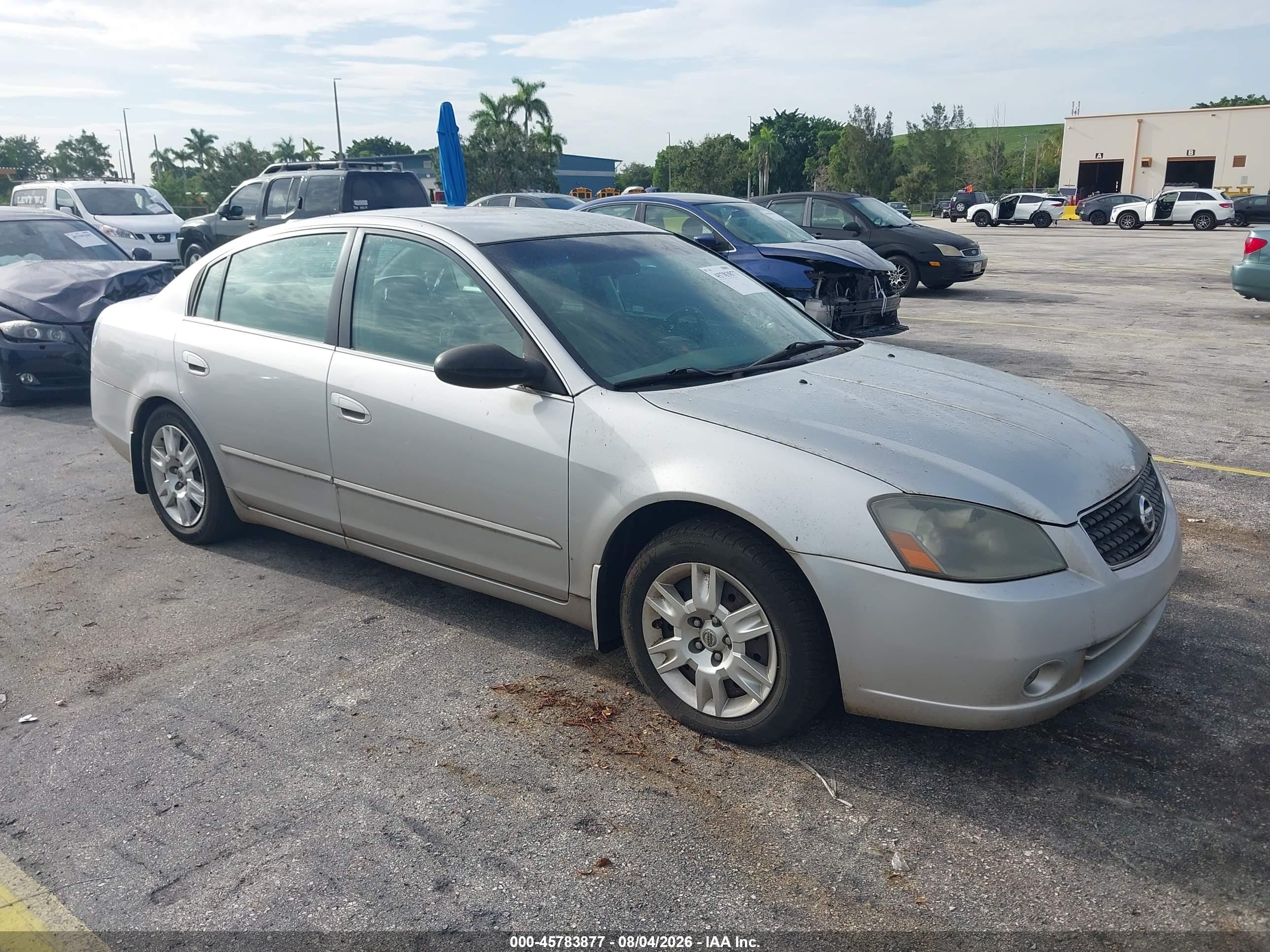 2006 Nissan Altima 2.5 S Silver vin: 1N4AL11D86C120810
