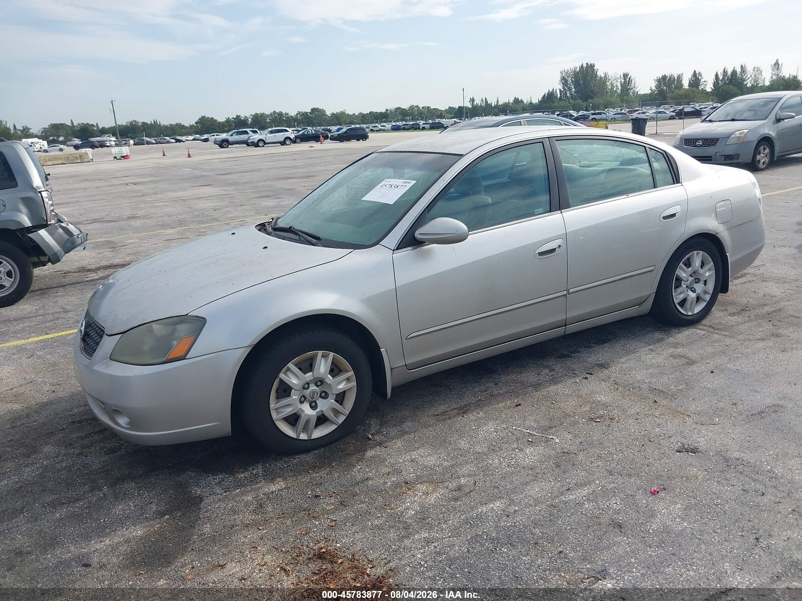 2006 Nissan Altima 2.5 S Silver vin: 1N4AL11D86C120810