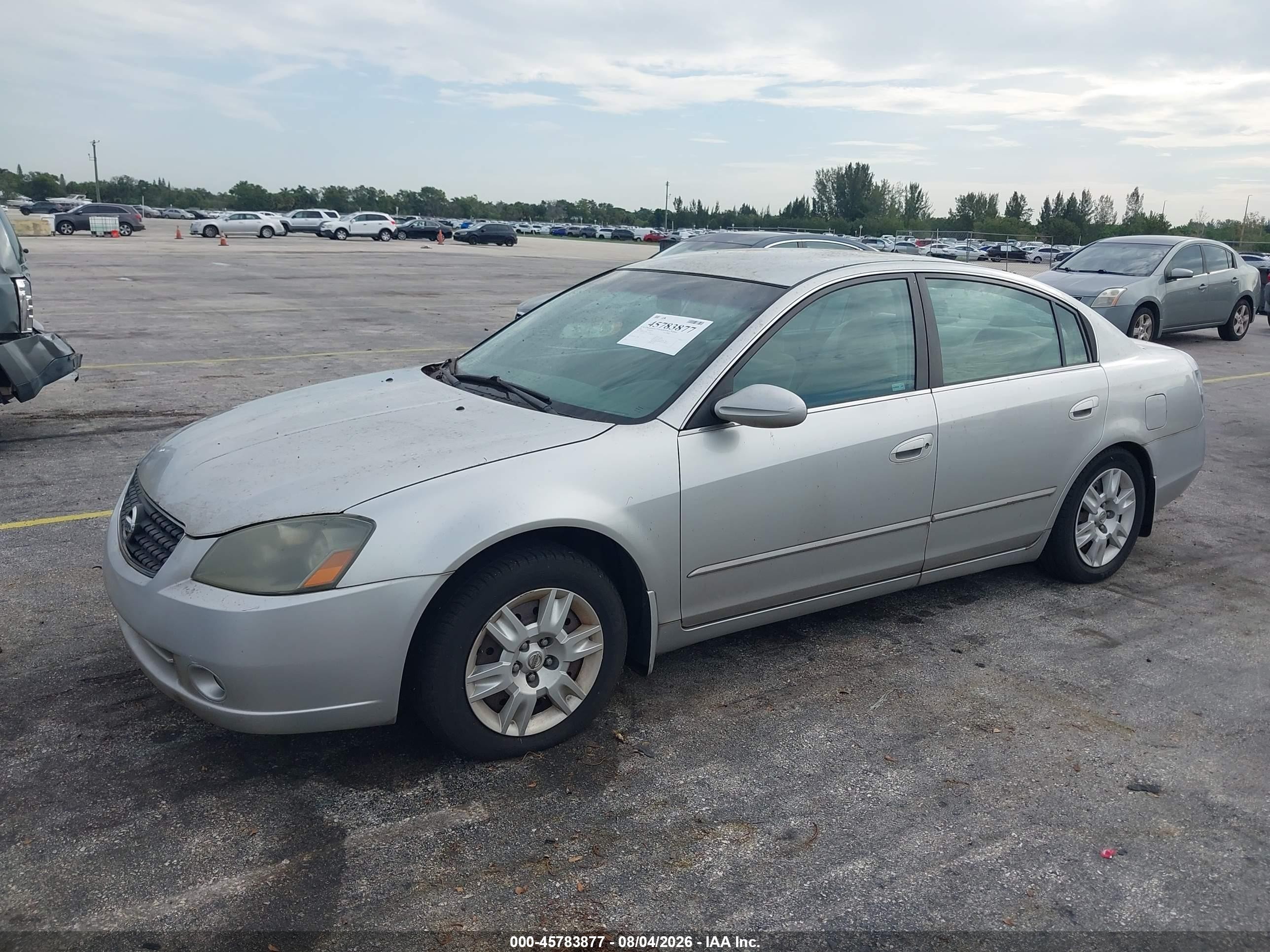 2006 Nissan Altima 2.5 S Silver vin: 1N4AL11D86C120810