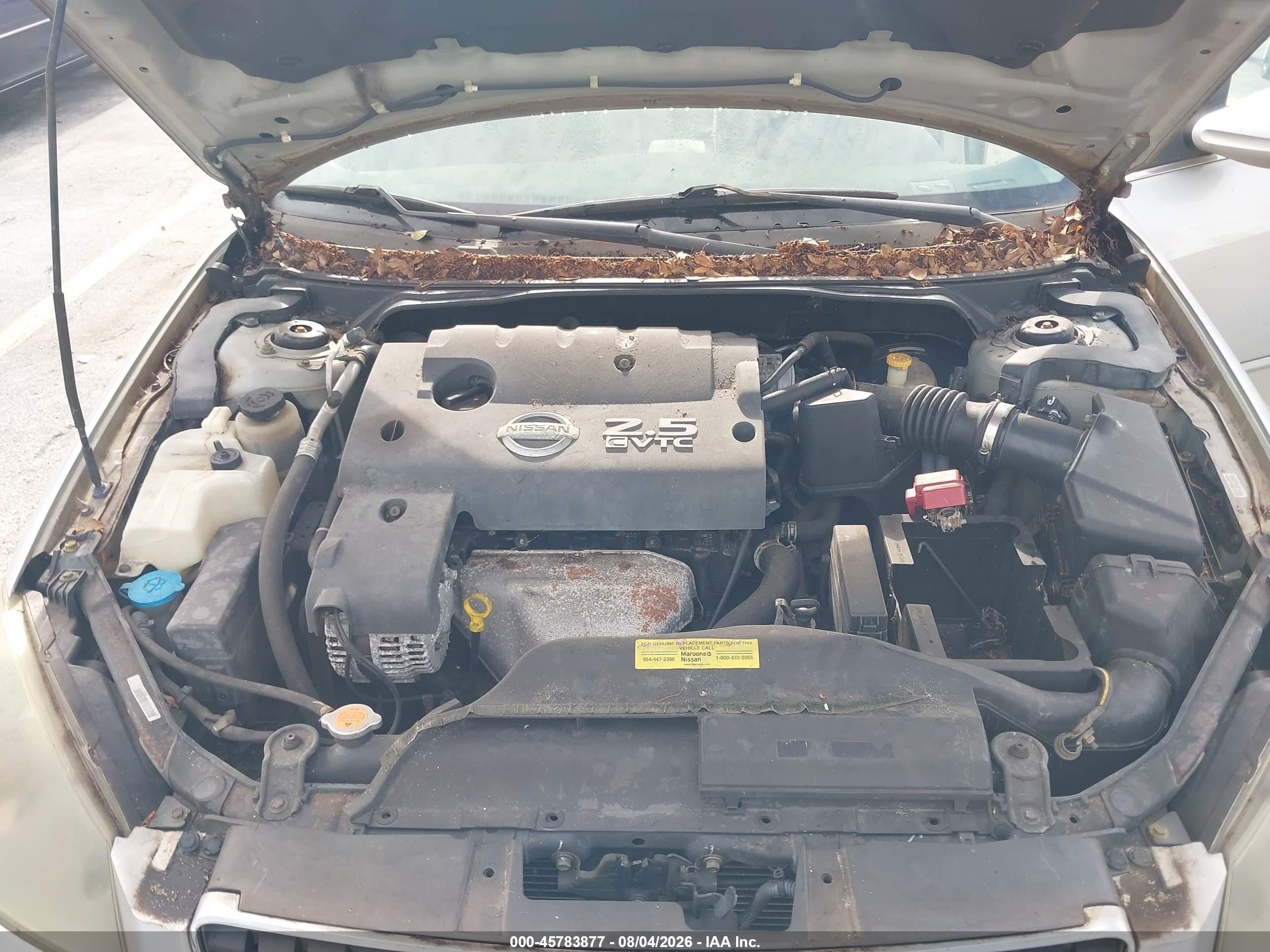 2006 Nissan Altima 2.5 S Silver vin: 1N4AL11D86C120810