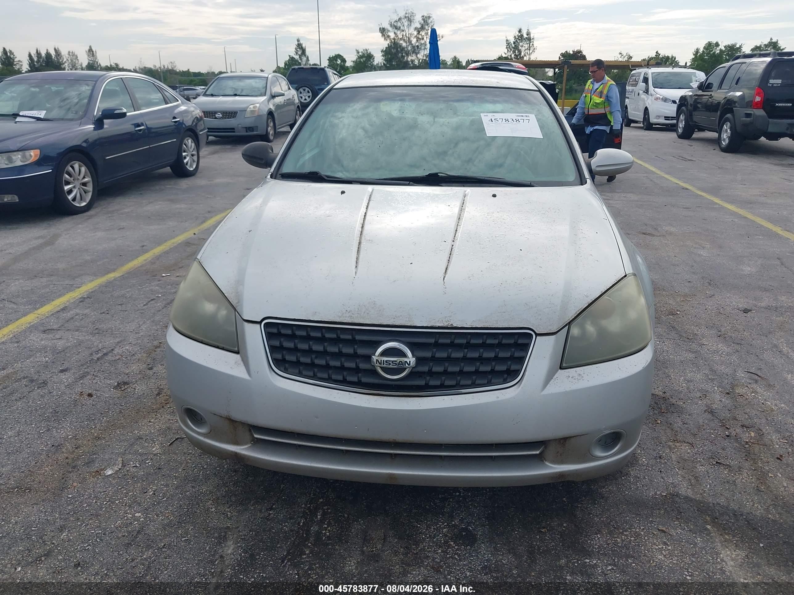2006 Nissan Altima 2.5 S Silver vin: 1N4AL11D86C120810