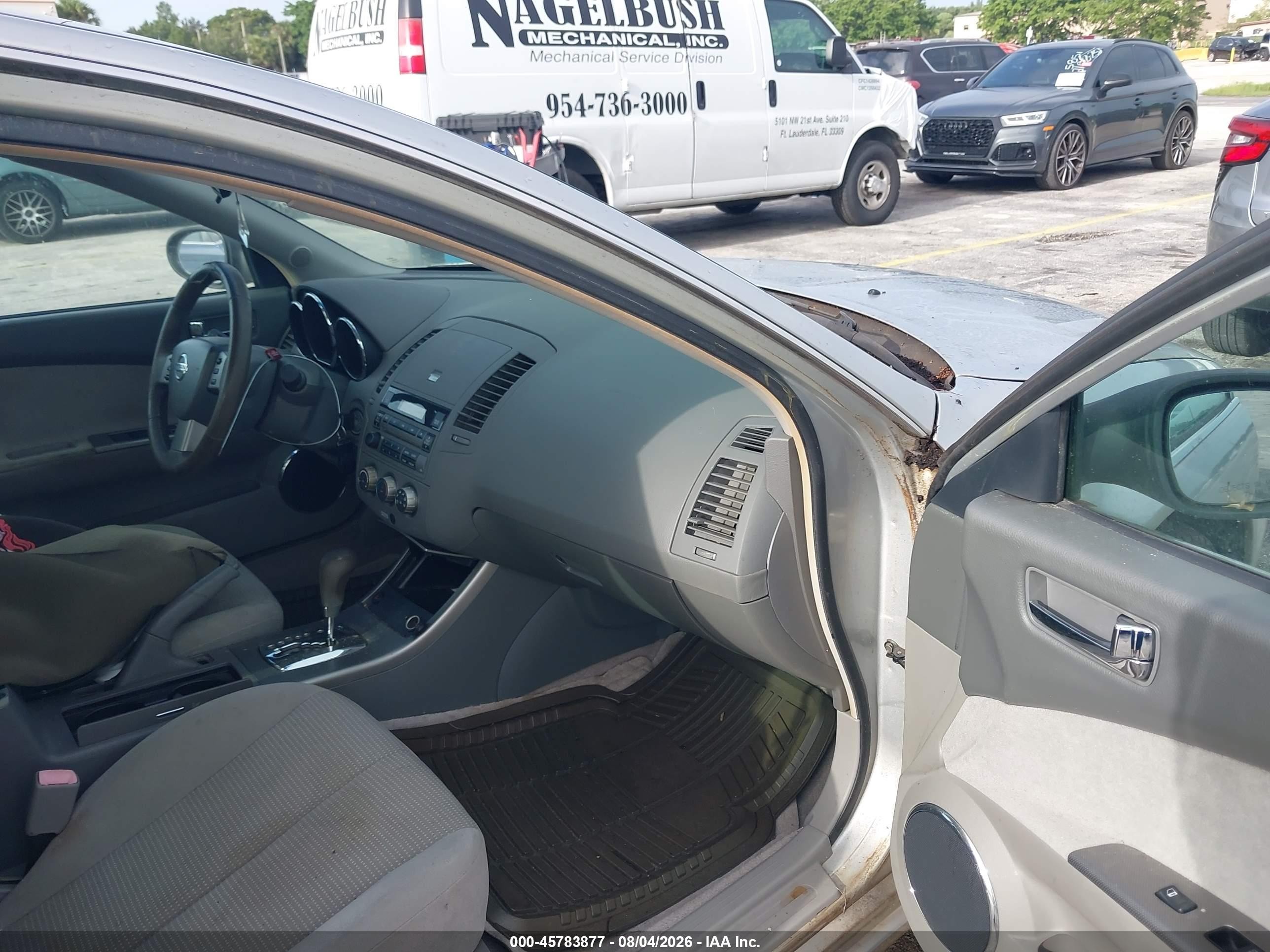 2006 Nissan Altima 2.5 S Silver vin: 1N4AL11D86C120810