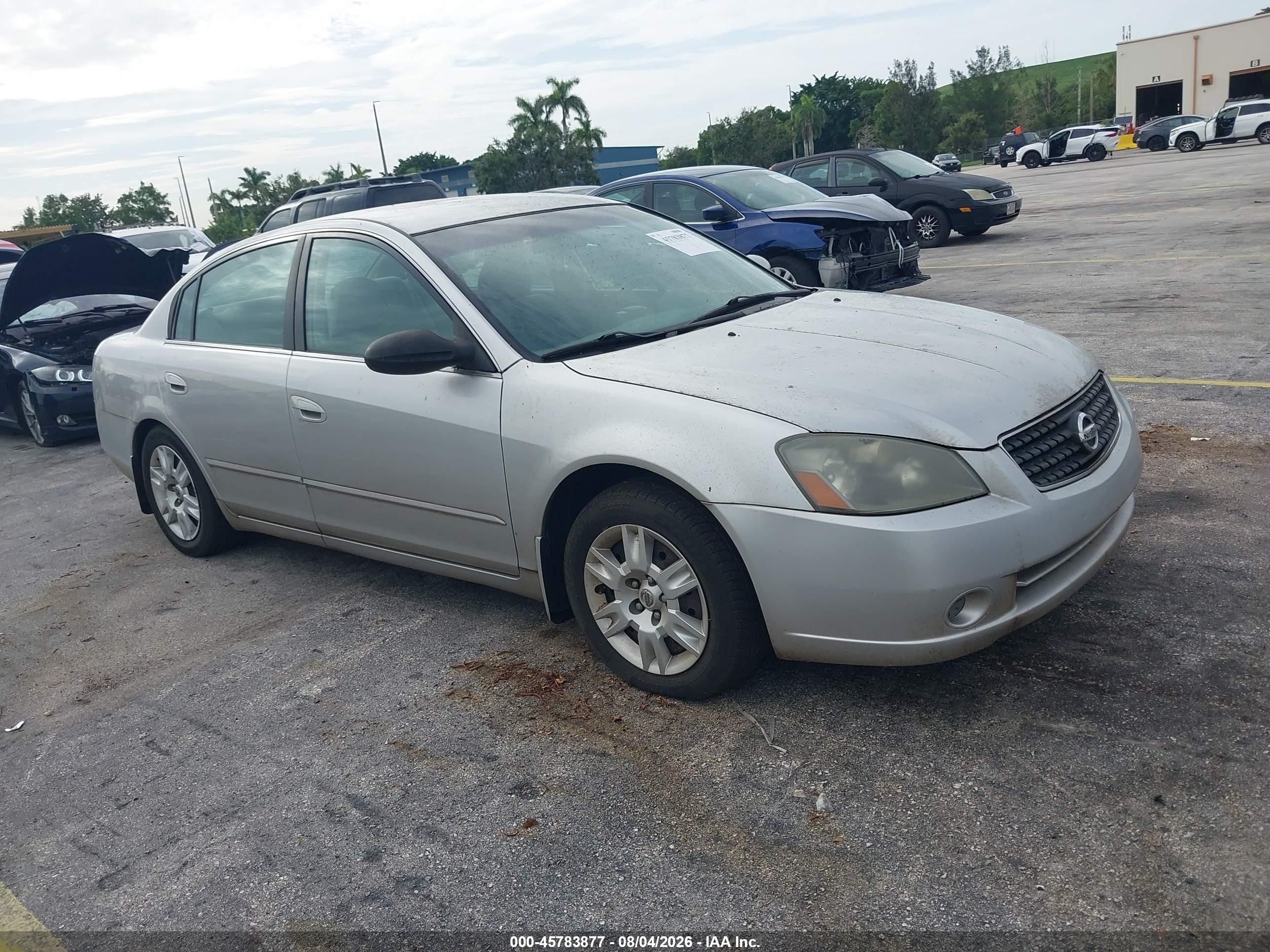 2006 Nissan Altima 2.5 S Silver vin: 1N4AL11D86C120810