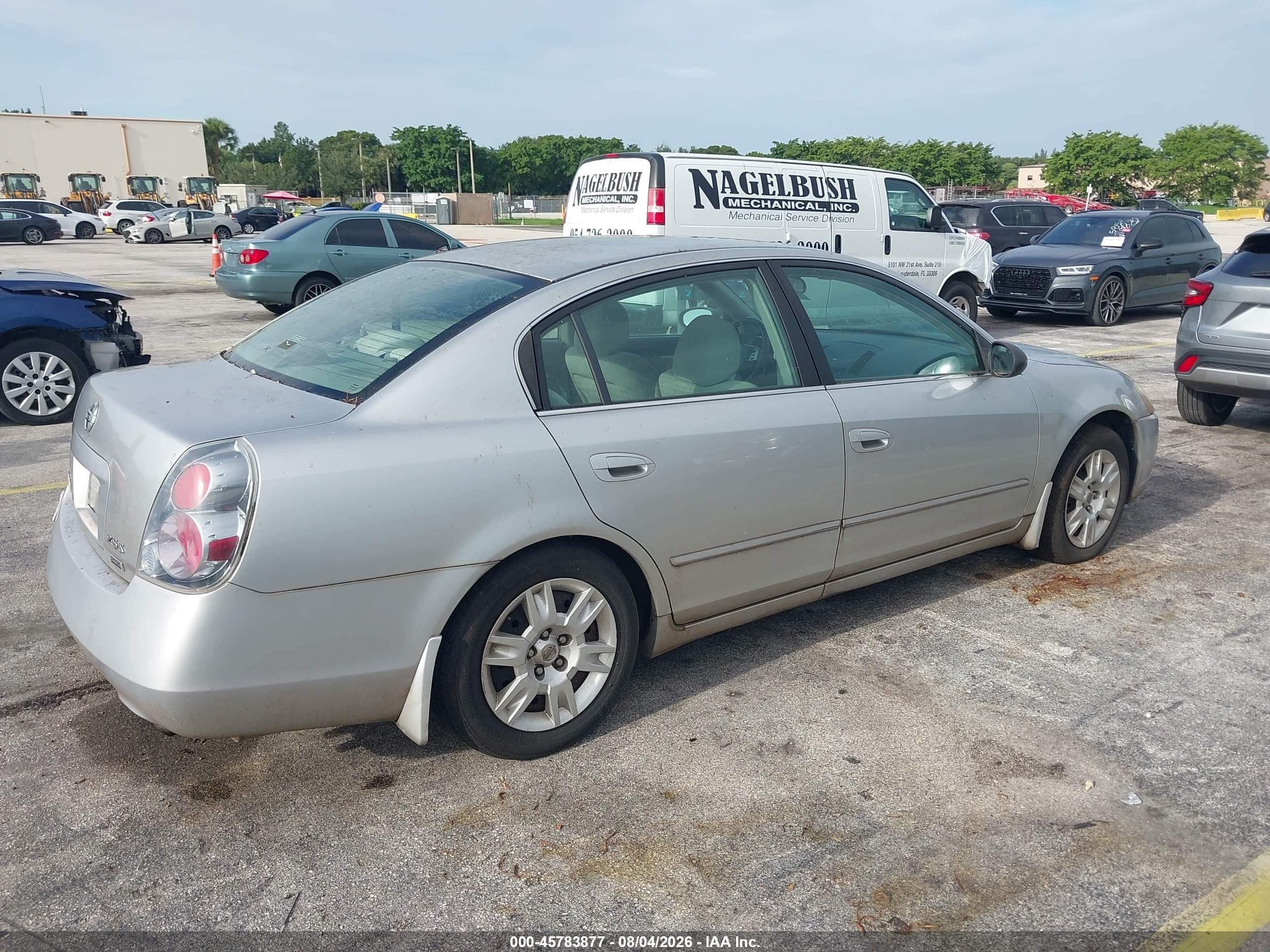 2006 Nissan Altima 2.5 S Silver vin: 1N4AL11D86C120810